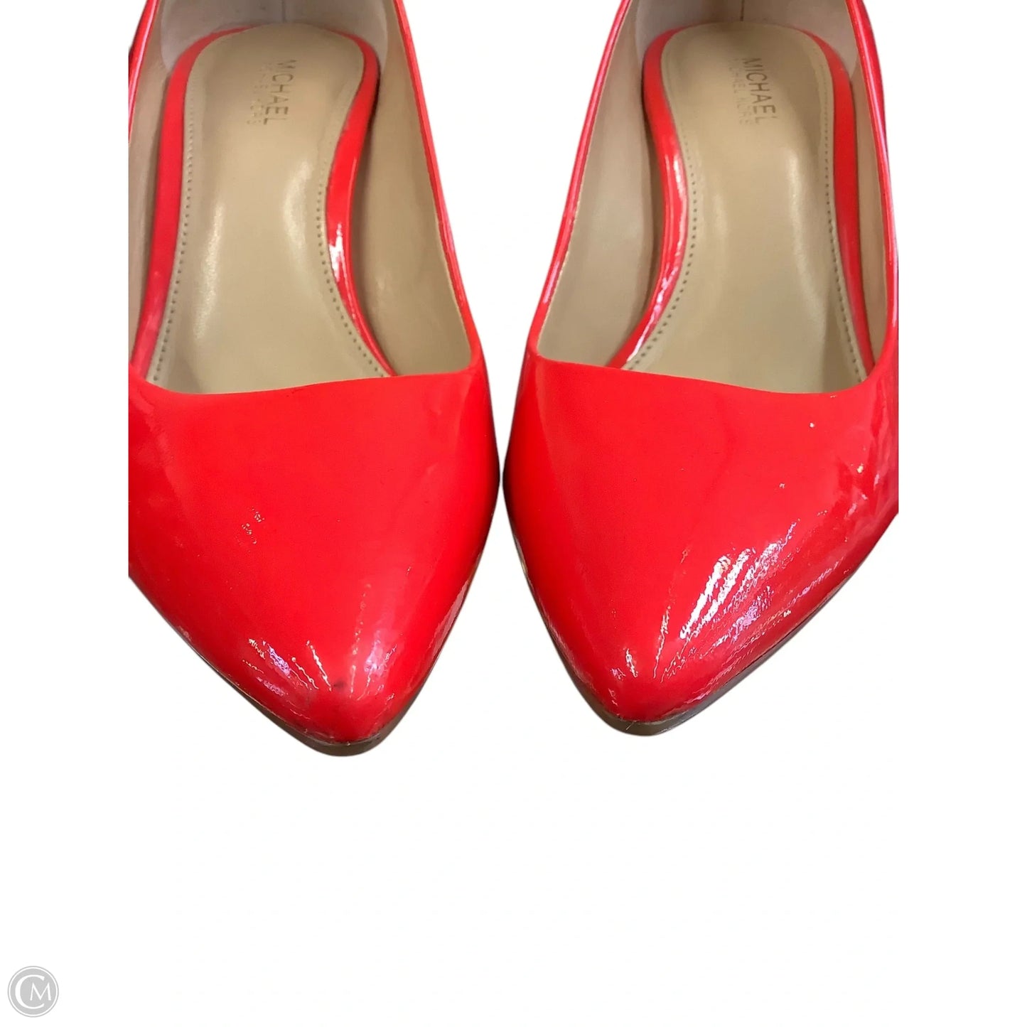 Shoes Heels Kitten By Michael By Michael Kors In Coral, Size: 5