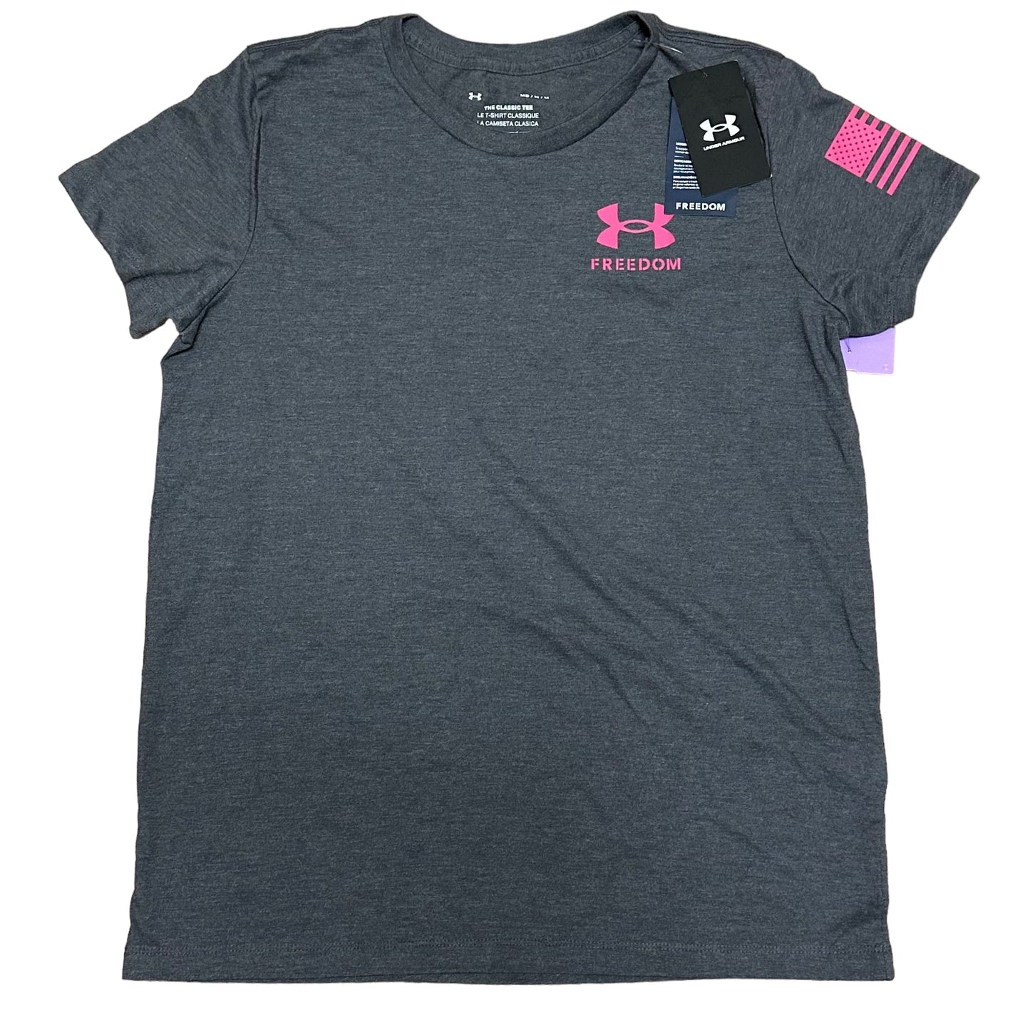 Athletic Top Short Sleeve By Under Armour Size: M
