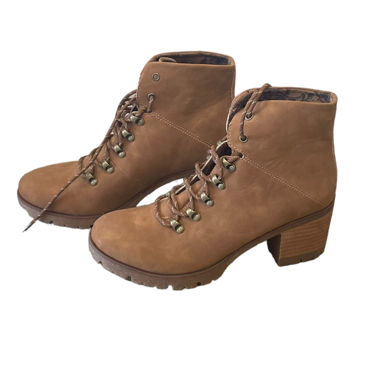 Boots Ankle Heels By Korks Size: 8.5