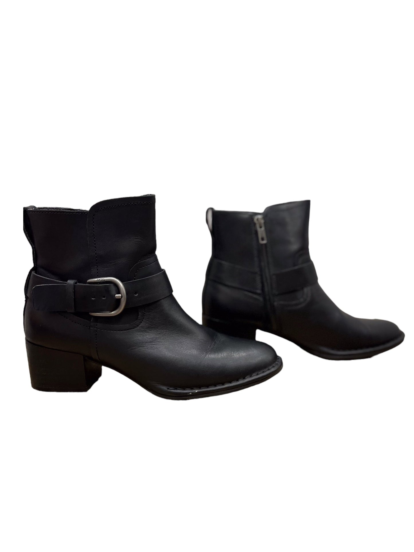 Boots Ankle Heels By Ugg Size: 7.5