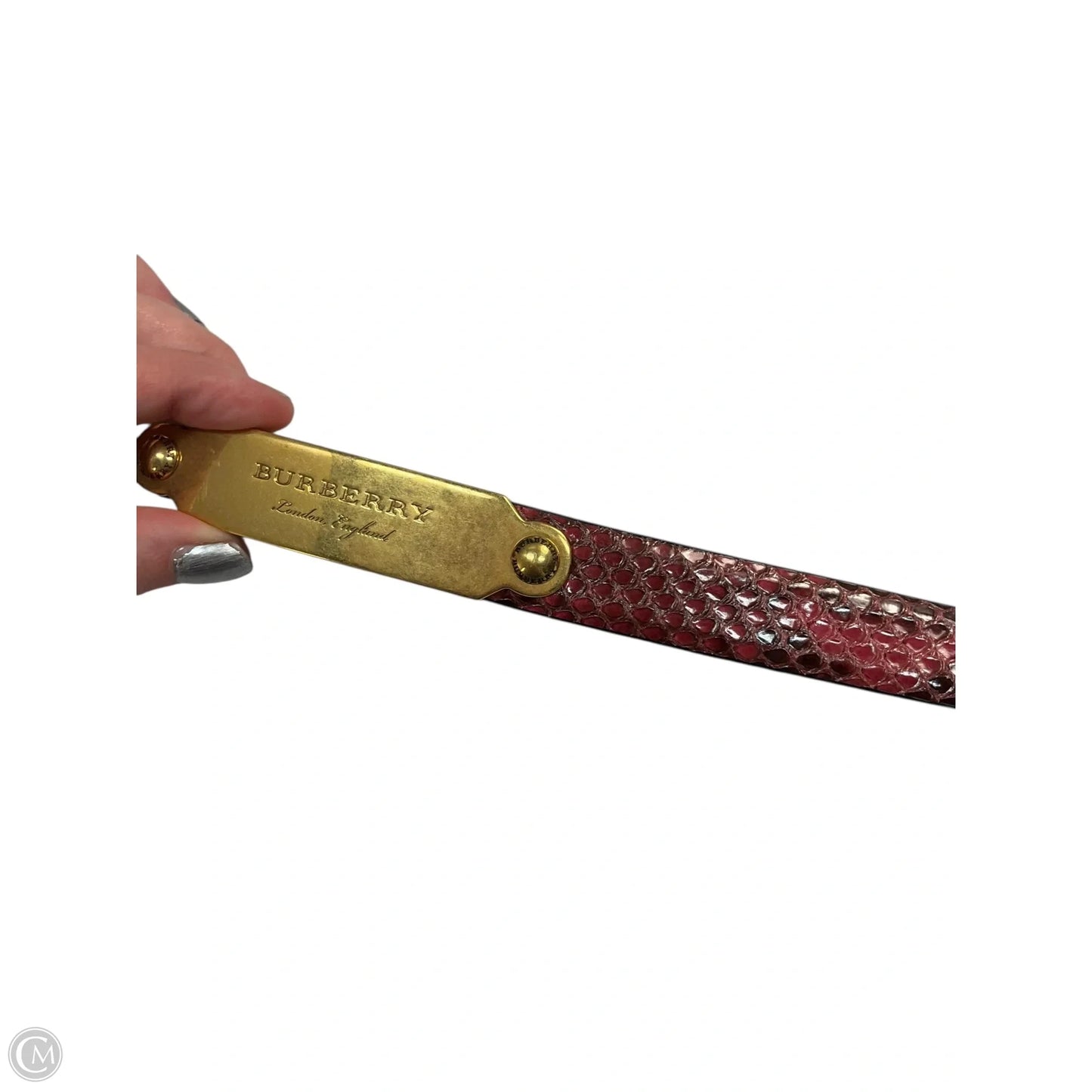 Belt Luxury Designer By Burberry