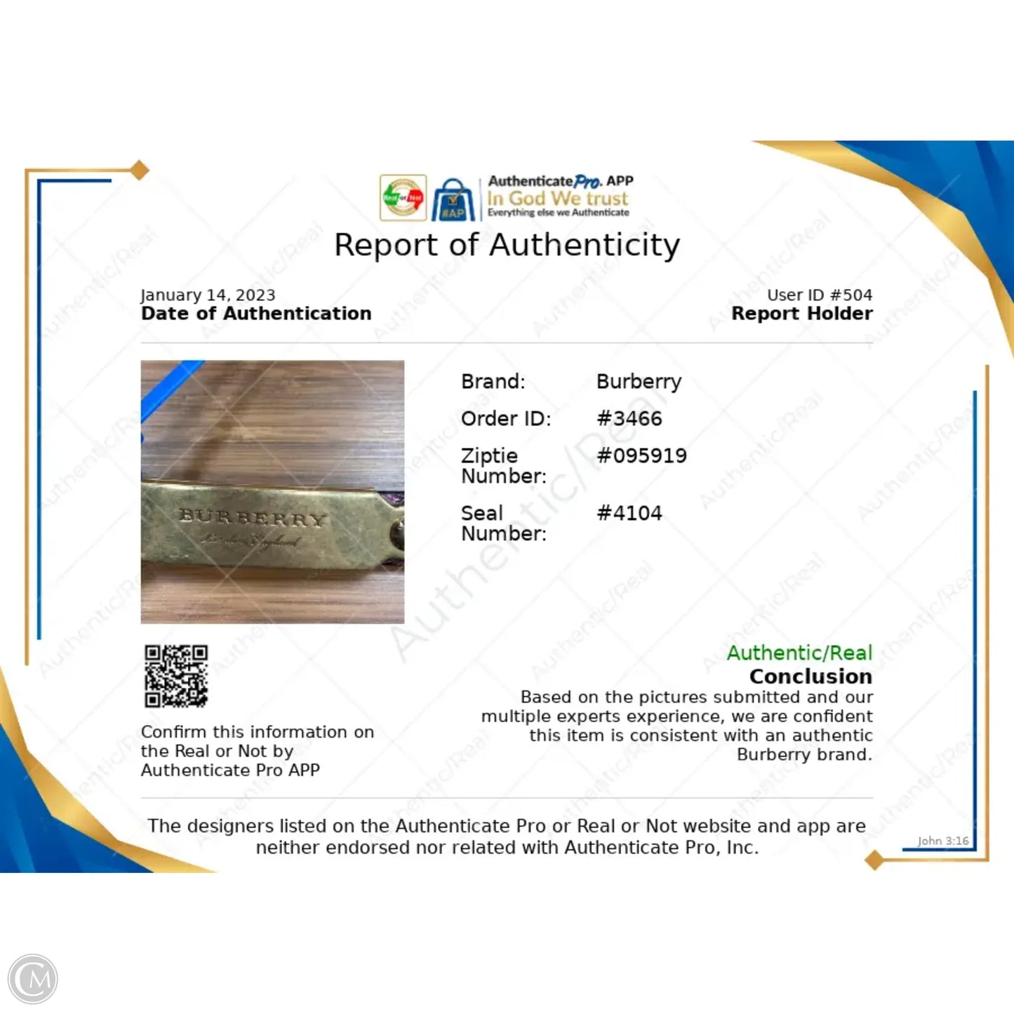 Belt Luxury Designer By Burberry