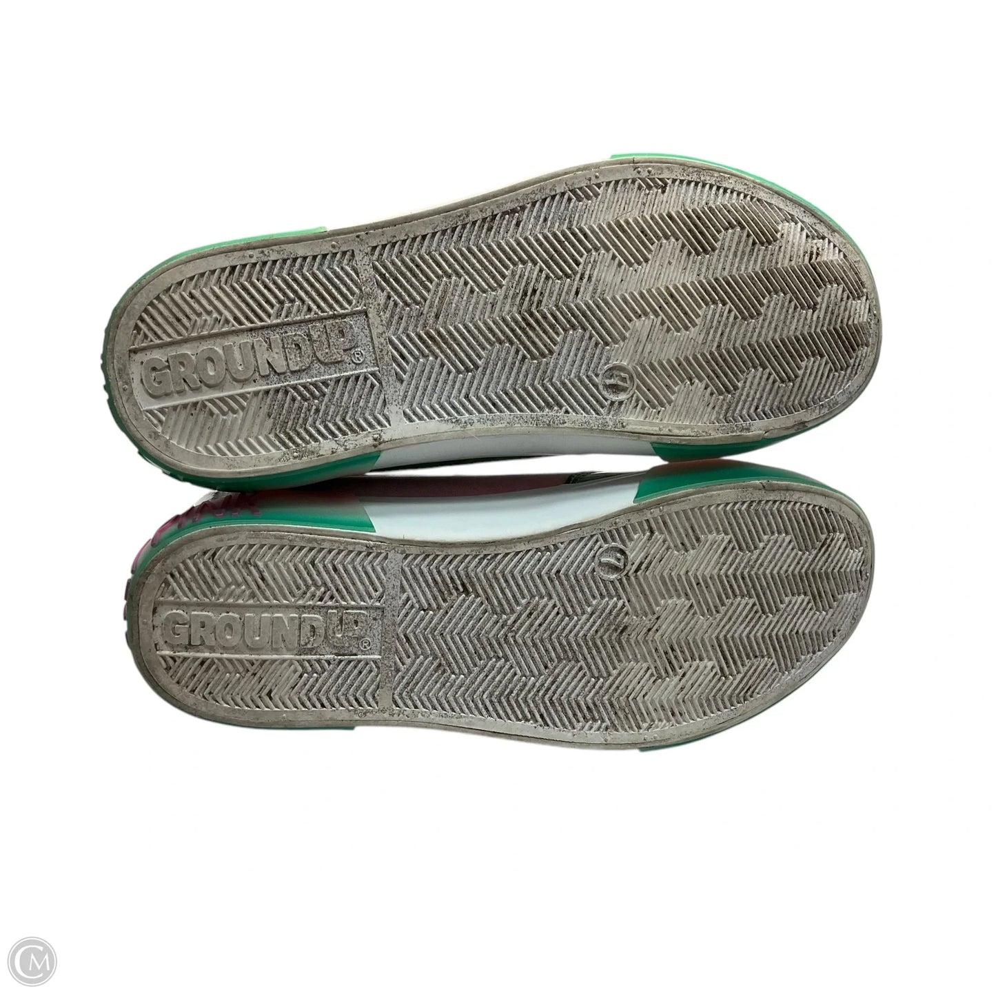 Shoes Athletic By Cmc In Green & Pink, Size: 7