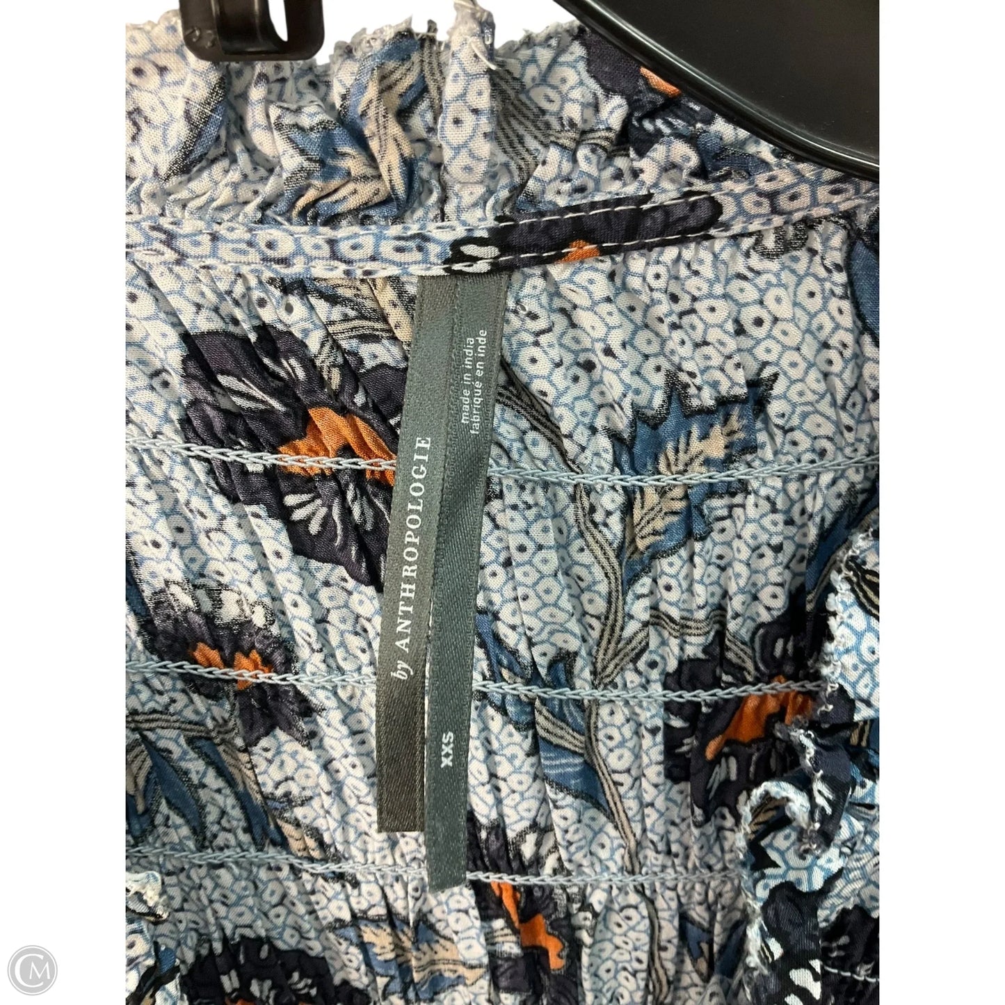 Dress Casual Short By Anthropologie In Blue, Size: Xs