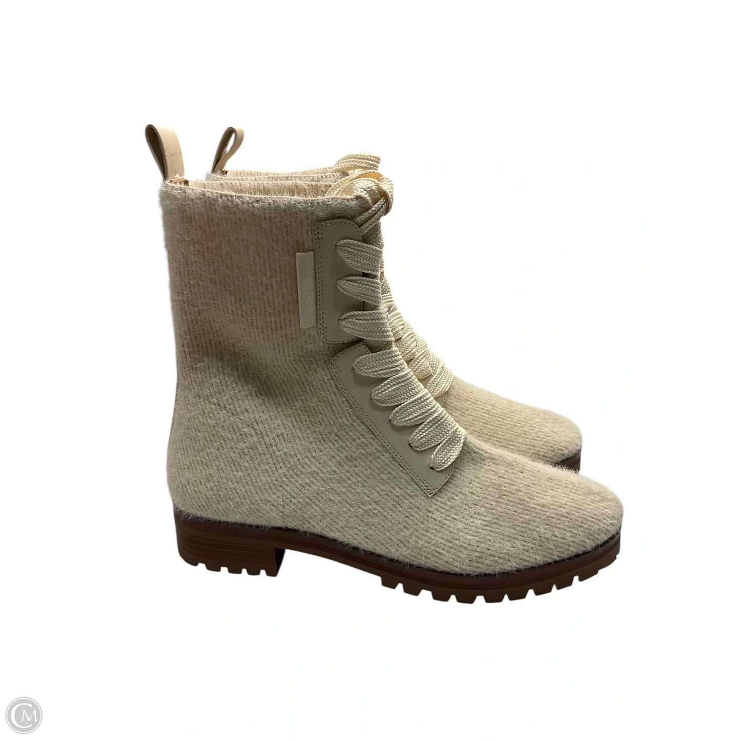 Boots Designer By Kate Spade In Cream, Size: 9