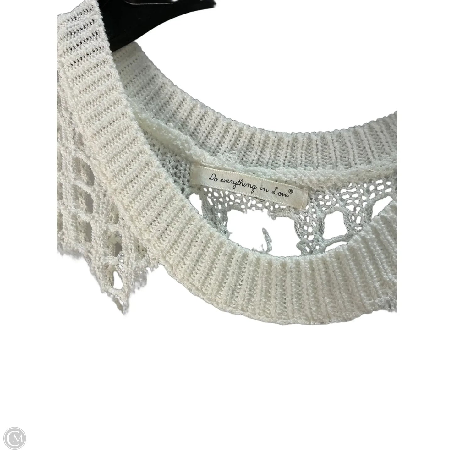 Swimwear Cover-up By Do Everything In Love In Cream, Size: M