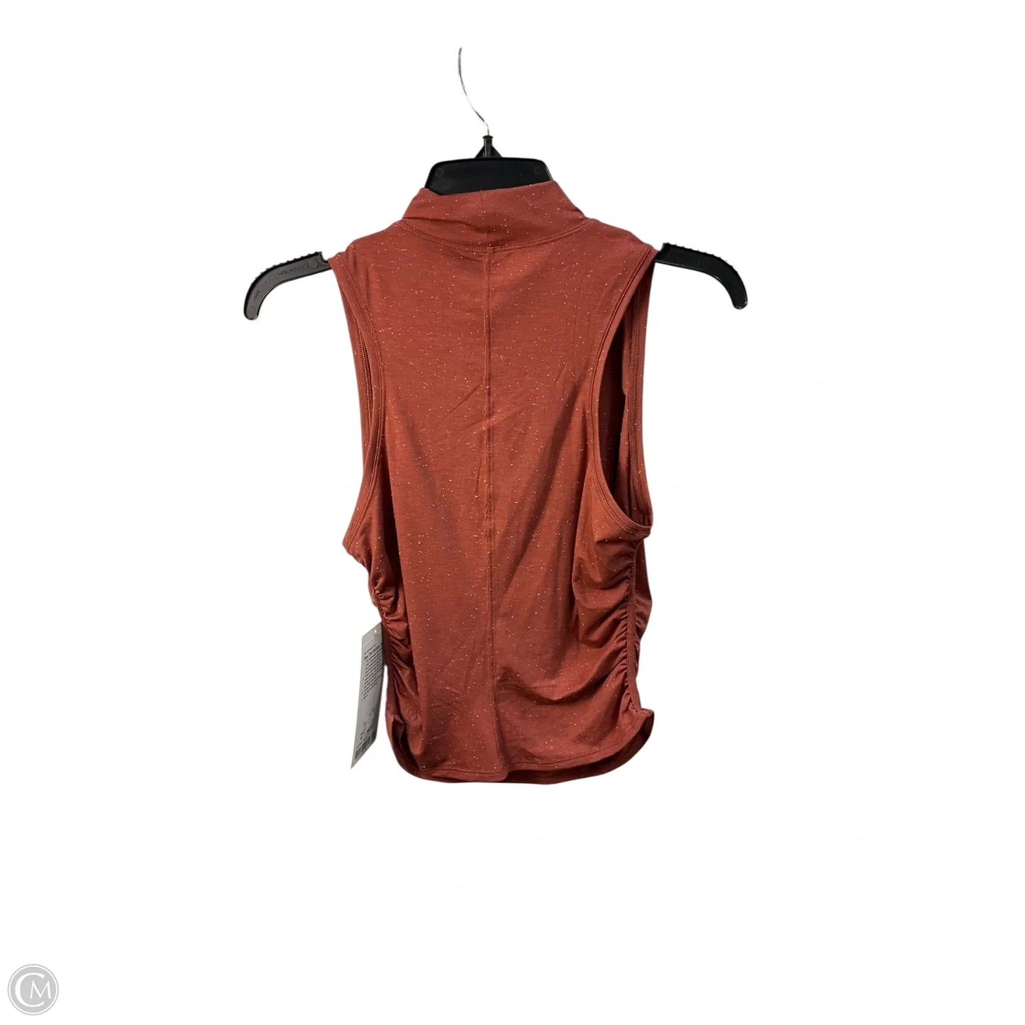 Athletic Tank Top By Lululemon In Orange, Size: M