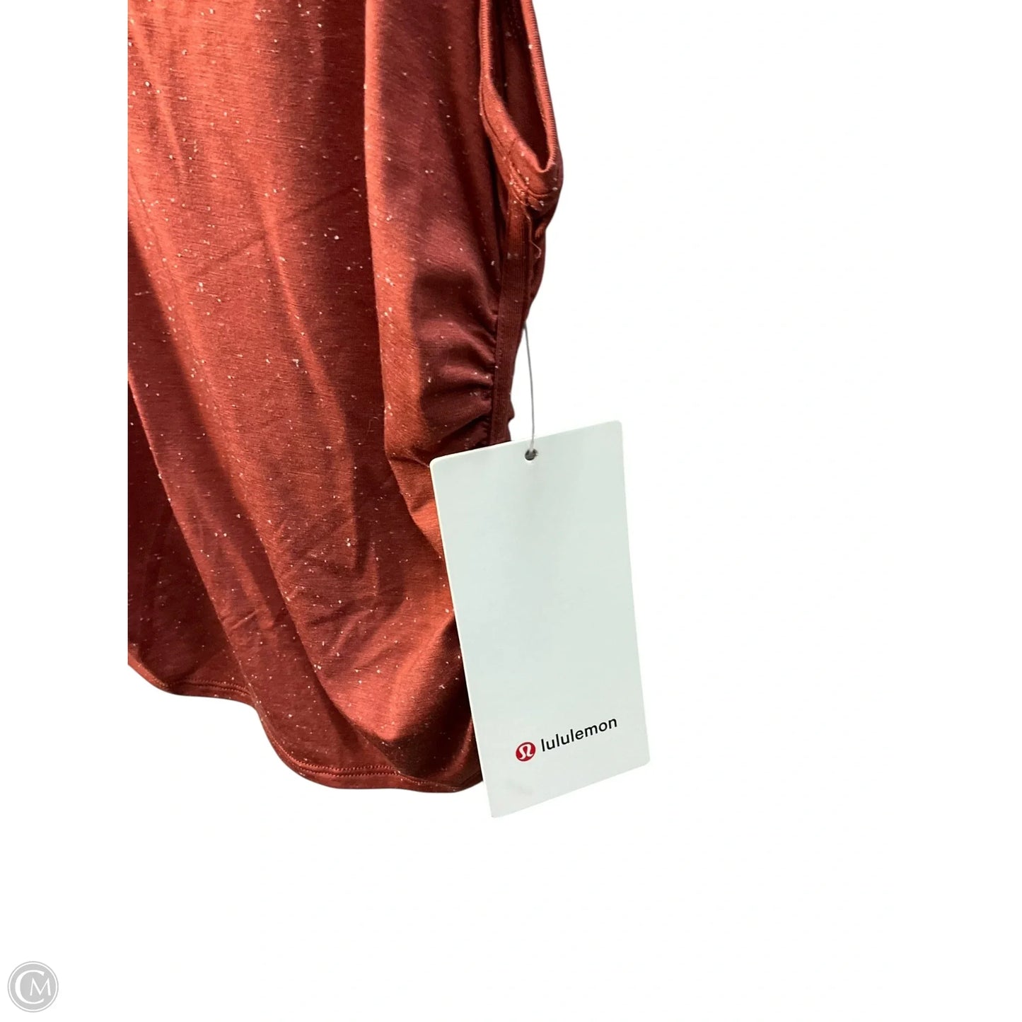 Athletic Tank Top By Lululemon In Orange, Size: M