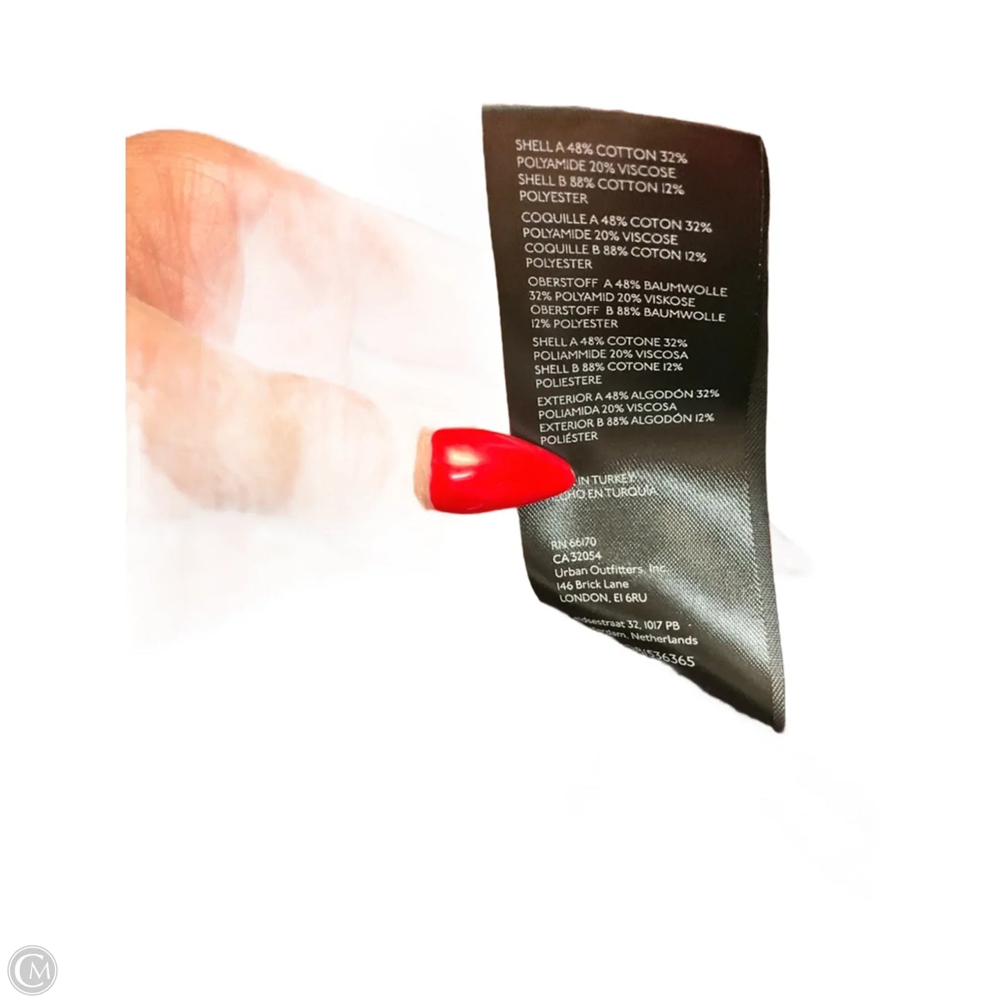 Top Long Sleeve By Anthropologie In Maroon, Size: M