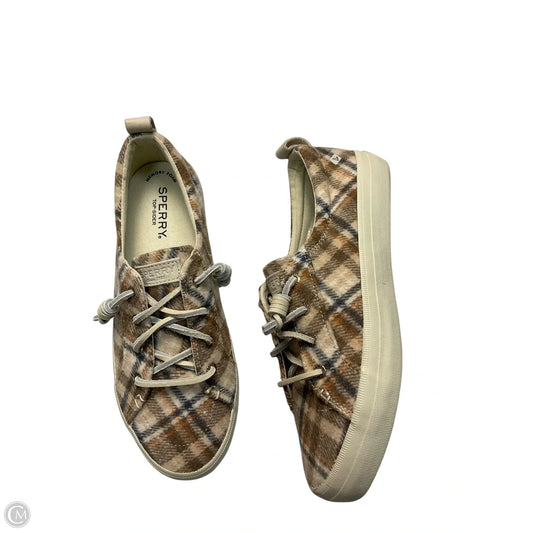 Shoes Sneakers By Sperry In Tan, Size: 7.5