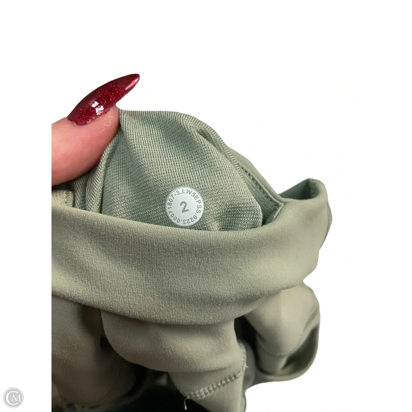 Athletic Leggings Capris By Lululemon In Green, Size: Xs