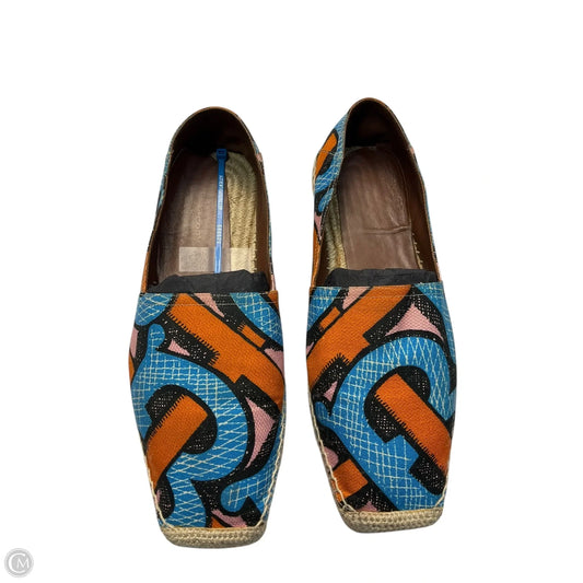 Shoes Luxury Designer By Burberry In Multi-colored, Size: 10