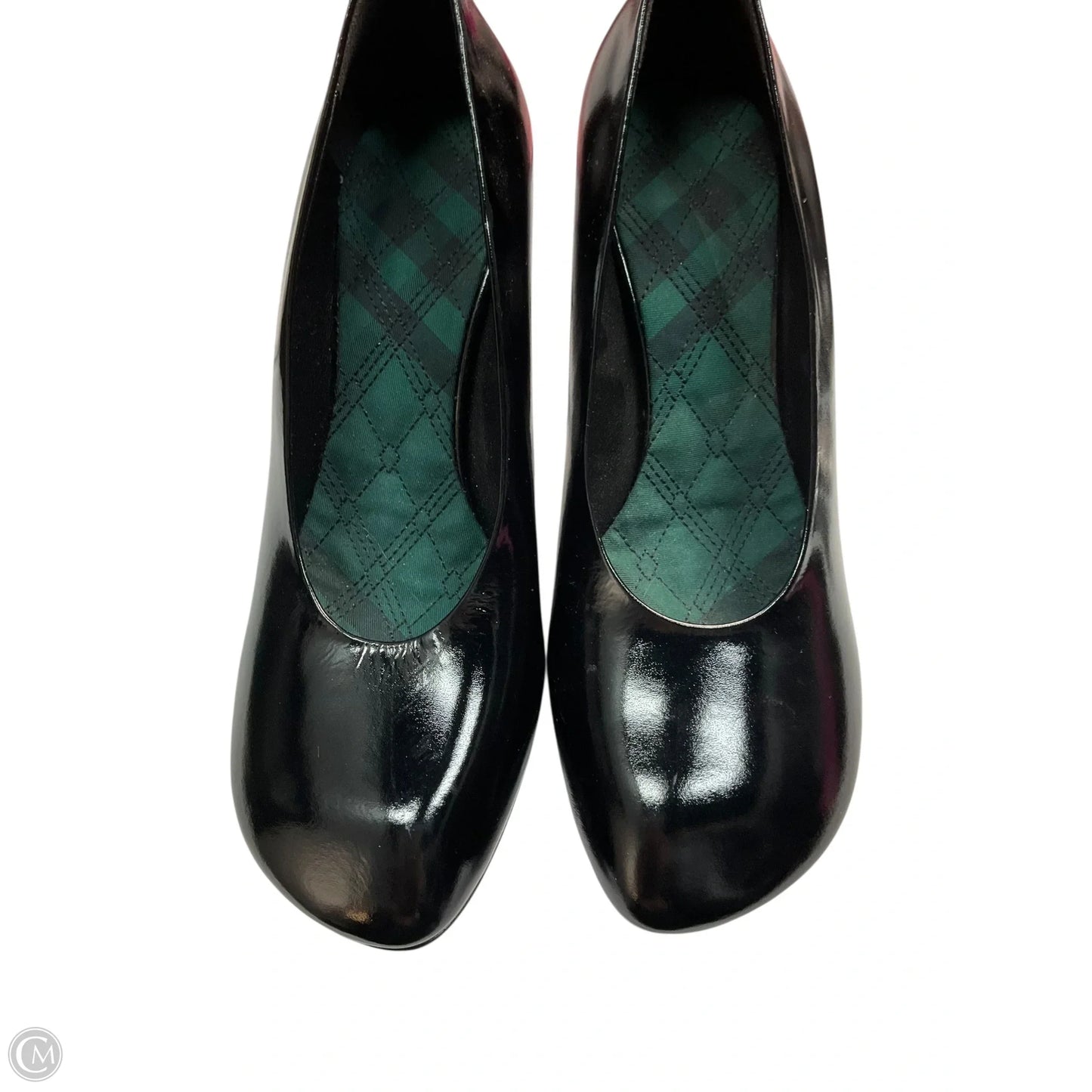 Shoes Luxury Designer By Burberry In Black, Size: 8.5