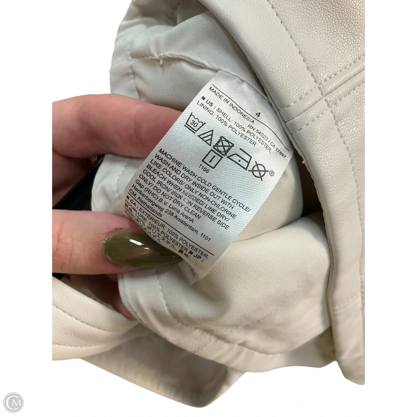 Top Sleeveless By Banana Republic In Cream, Size: S