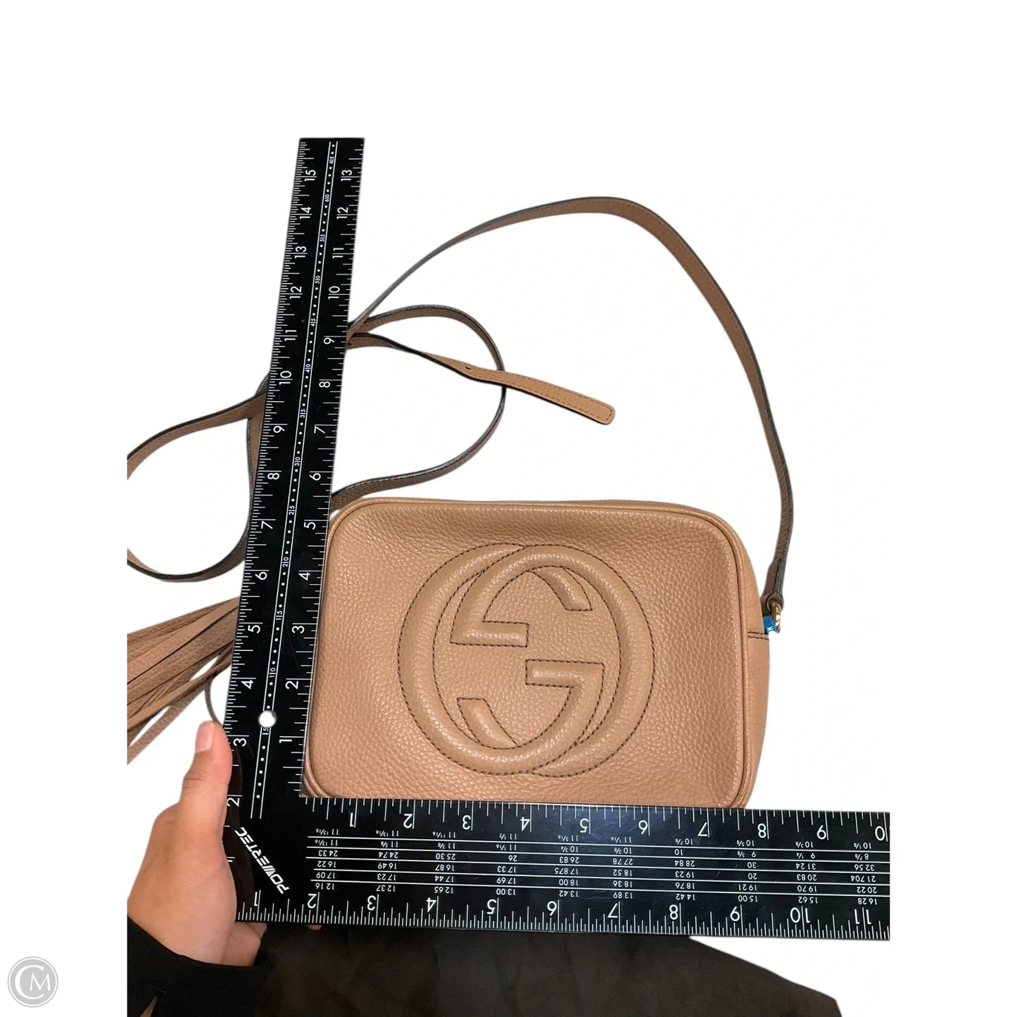 Crossbody Luxury Designer By Gucci, Size: Medium