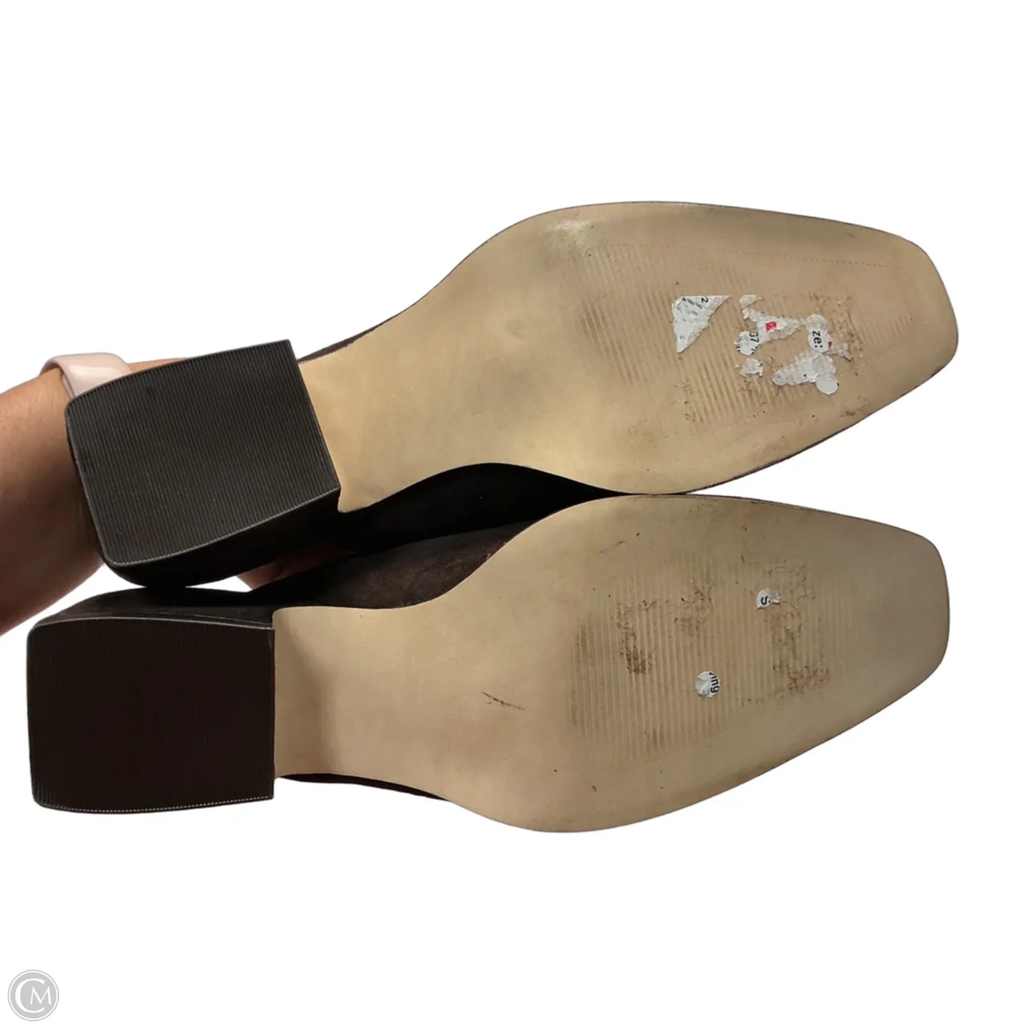 Shoes Heels Block By Steve Madden In Brown, Size: 7