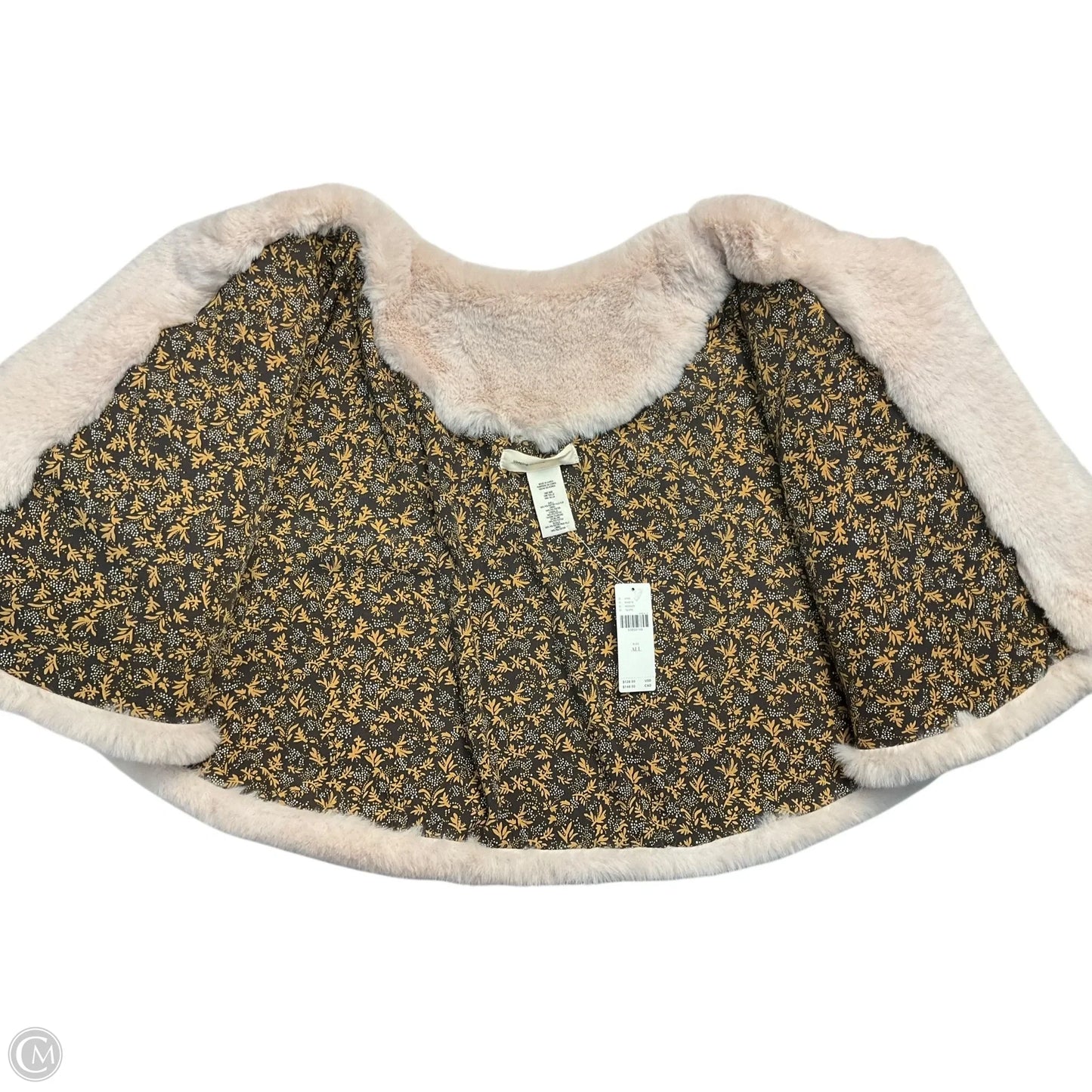 Shawl By Sleeping On Snow In Cream, Size: Osfm