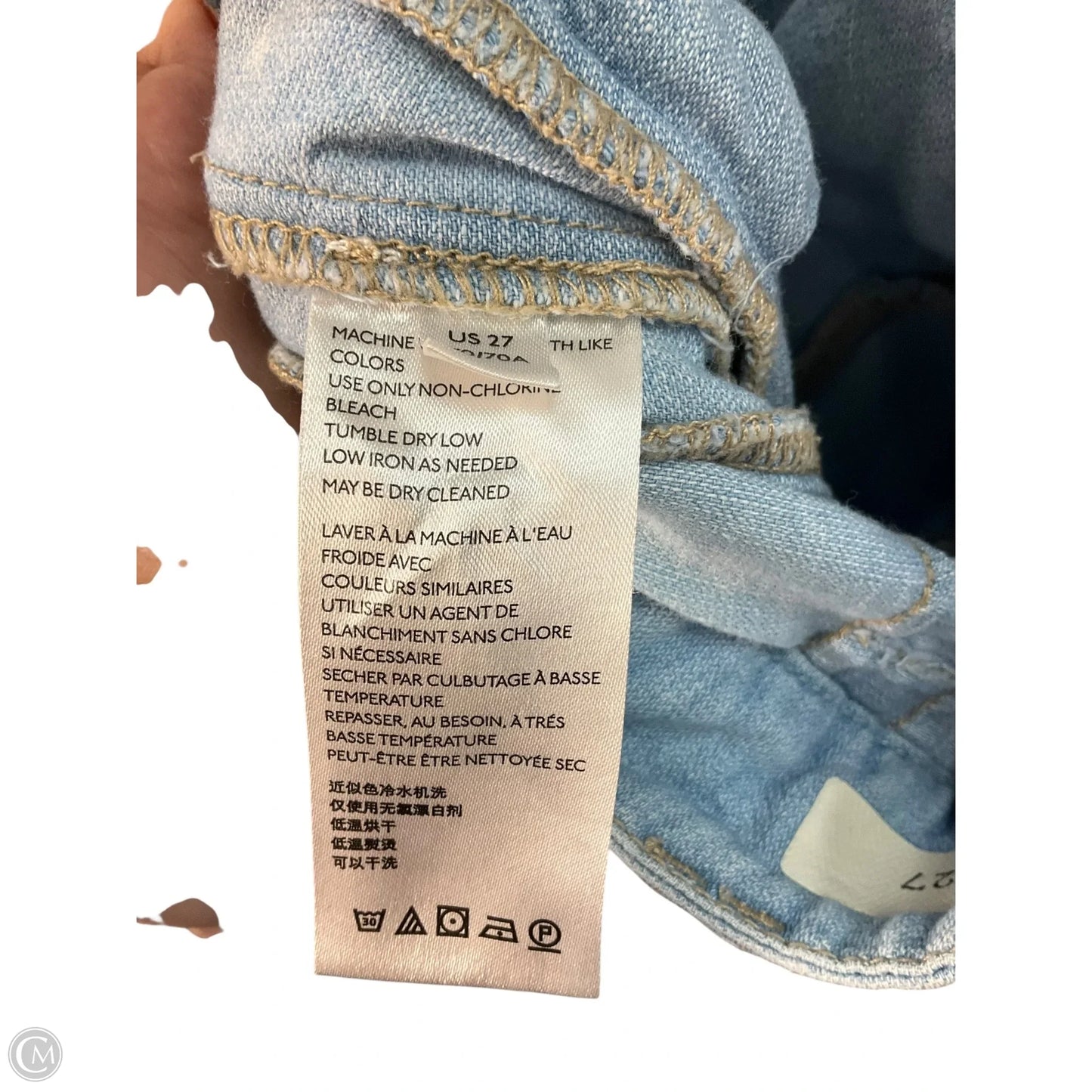 Jeans Wide Leg By Pilcro In Blue, Size: 4