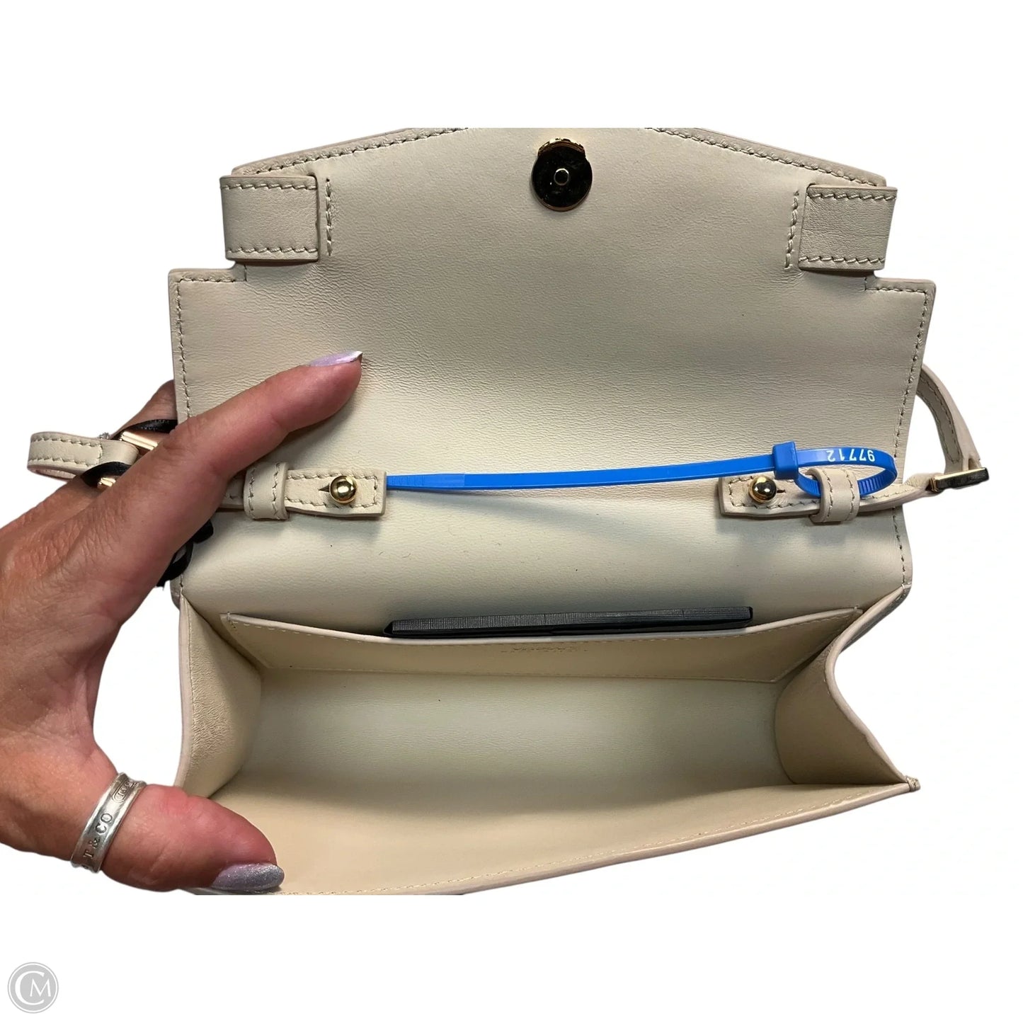 Crossbody Luxury Designer By Versace, Size: Small