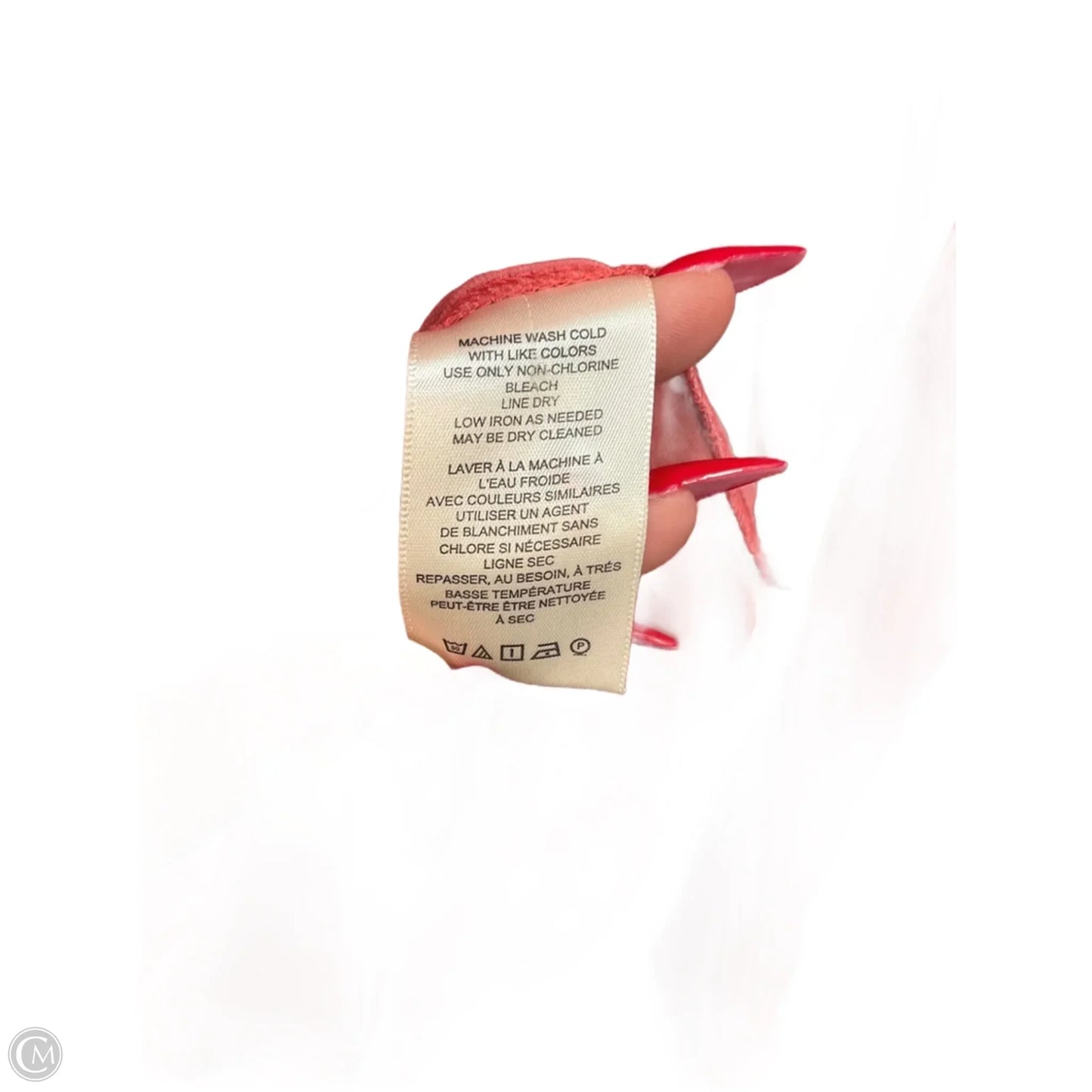 Top Long Sleeve By Anthropologie In Pink, Size: S