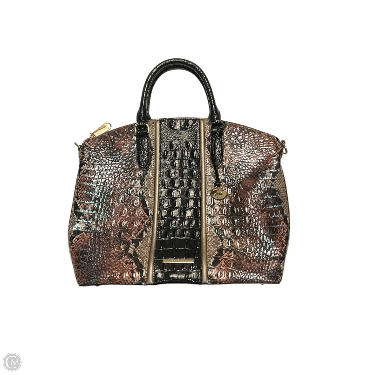Handbag Designer By Brahmin, Size: Large