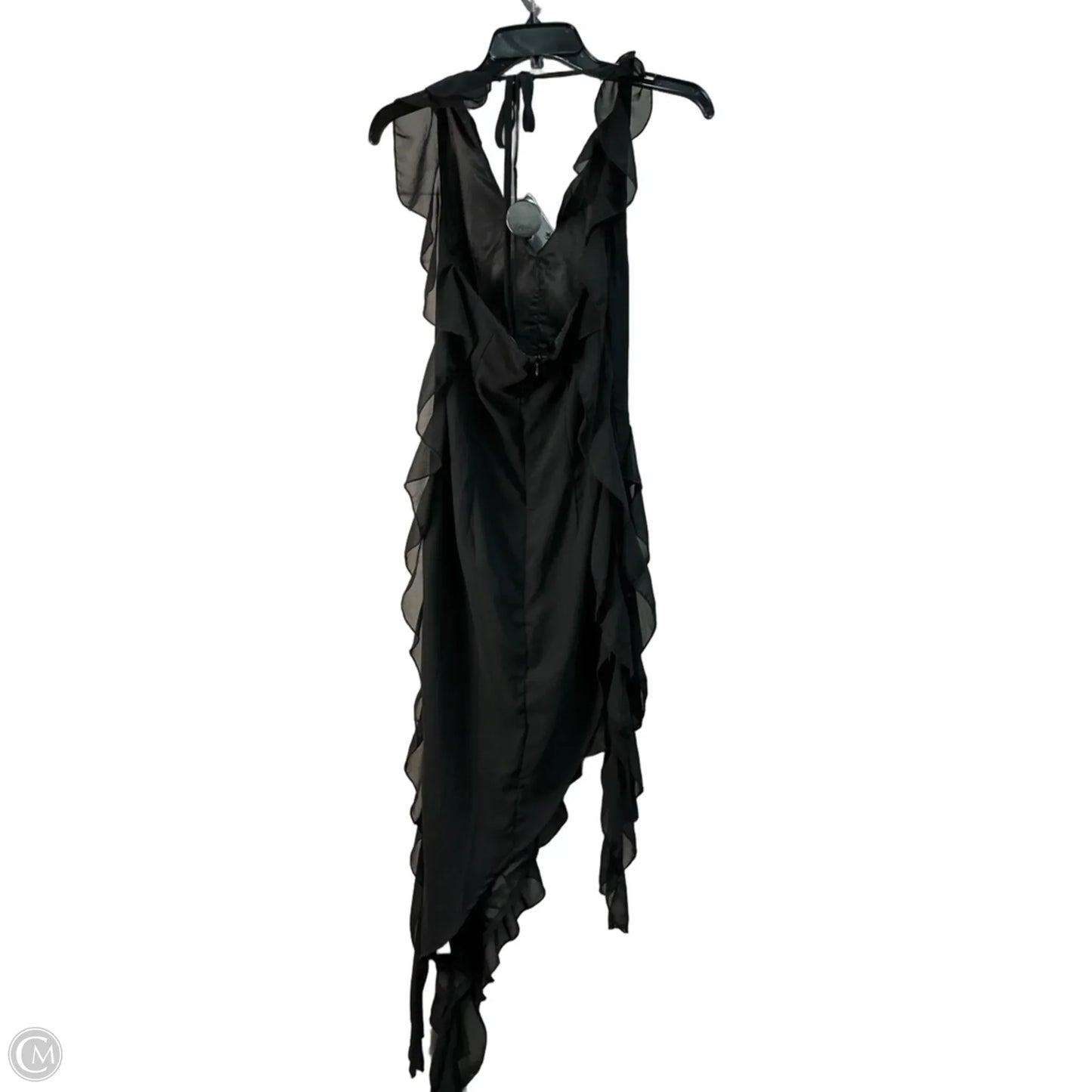 Dress Casual Maxi By Pretty Little Thing In Black, Size: S