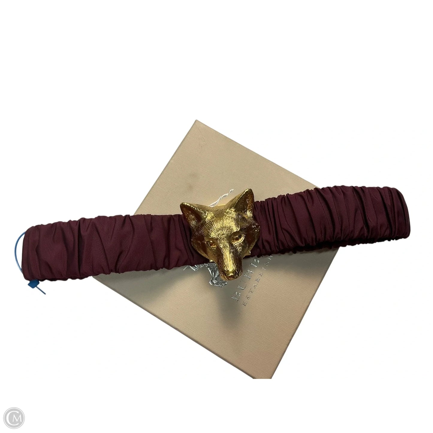 Belt Luxury Designer By Burberry, Size: Medium