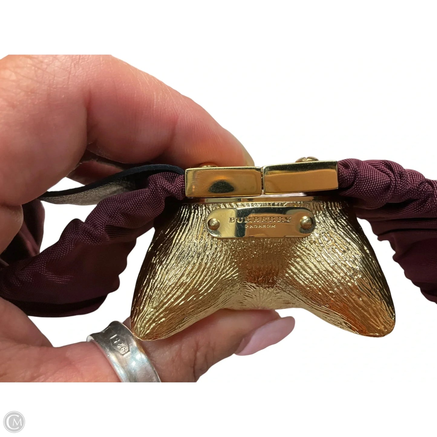 Belt Luxury Designer By Burberry, Size: Medium