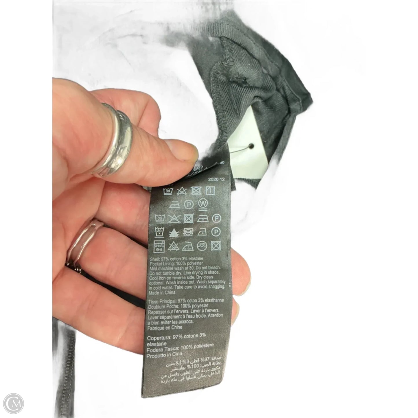 Pants Designer By All Saints In Black, Size: 0