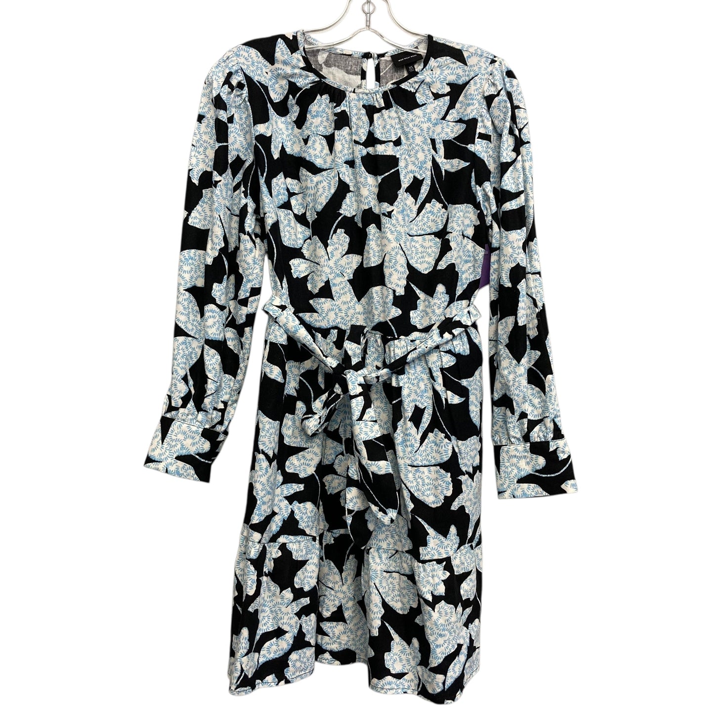 Dress Casual Short By Who What Wear In Black & Blue, Size:Xs