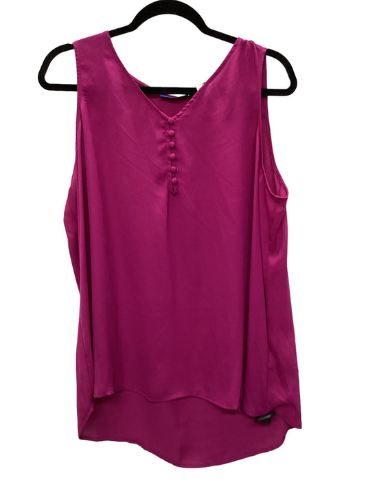 Top Sleeveless By Apt 9  Size: Xl