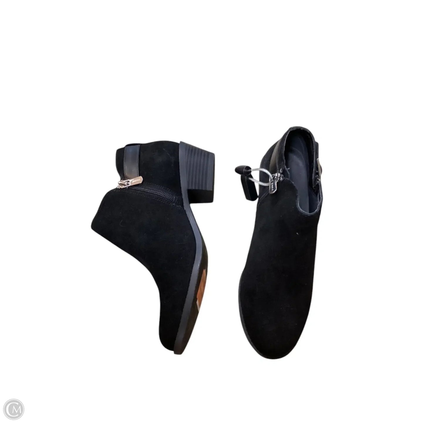 Boots Ankle Heels By Vionic In Black, Size: 7