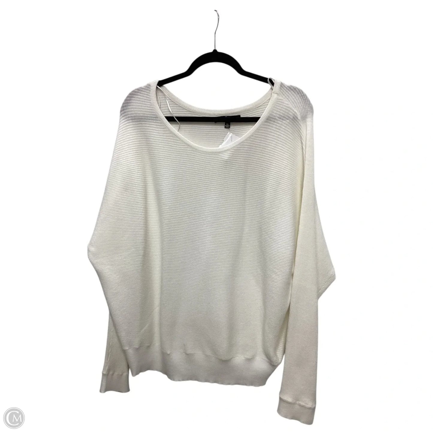 Top Long Sleeve By Love Tree In White, Size: Xl