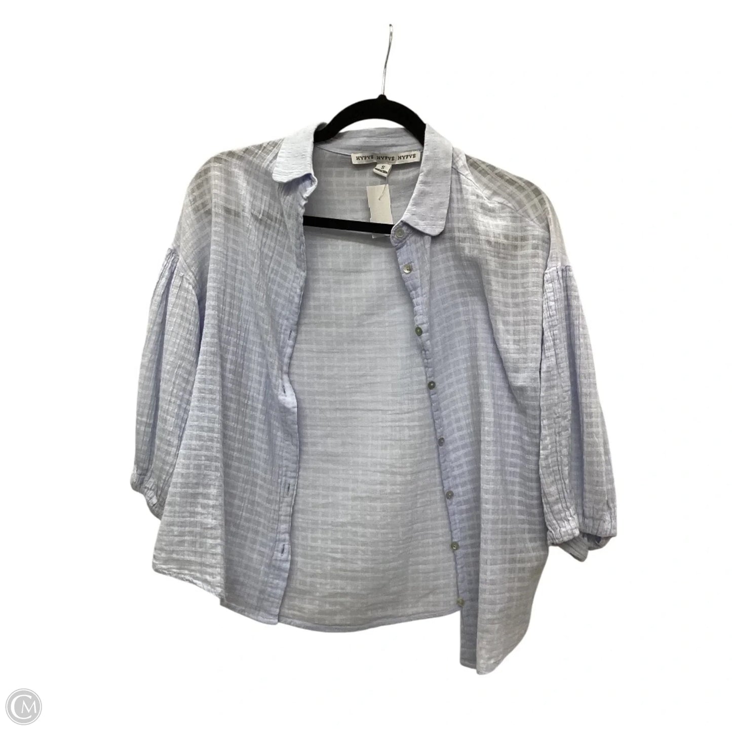 Top Long Sleeve By Hyfve In Purple, Size: S