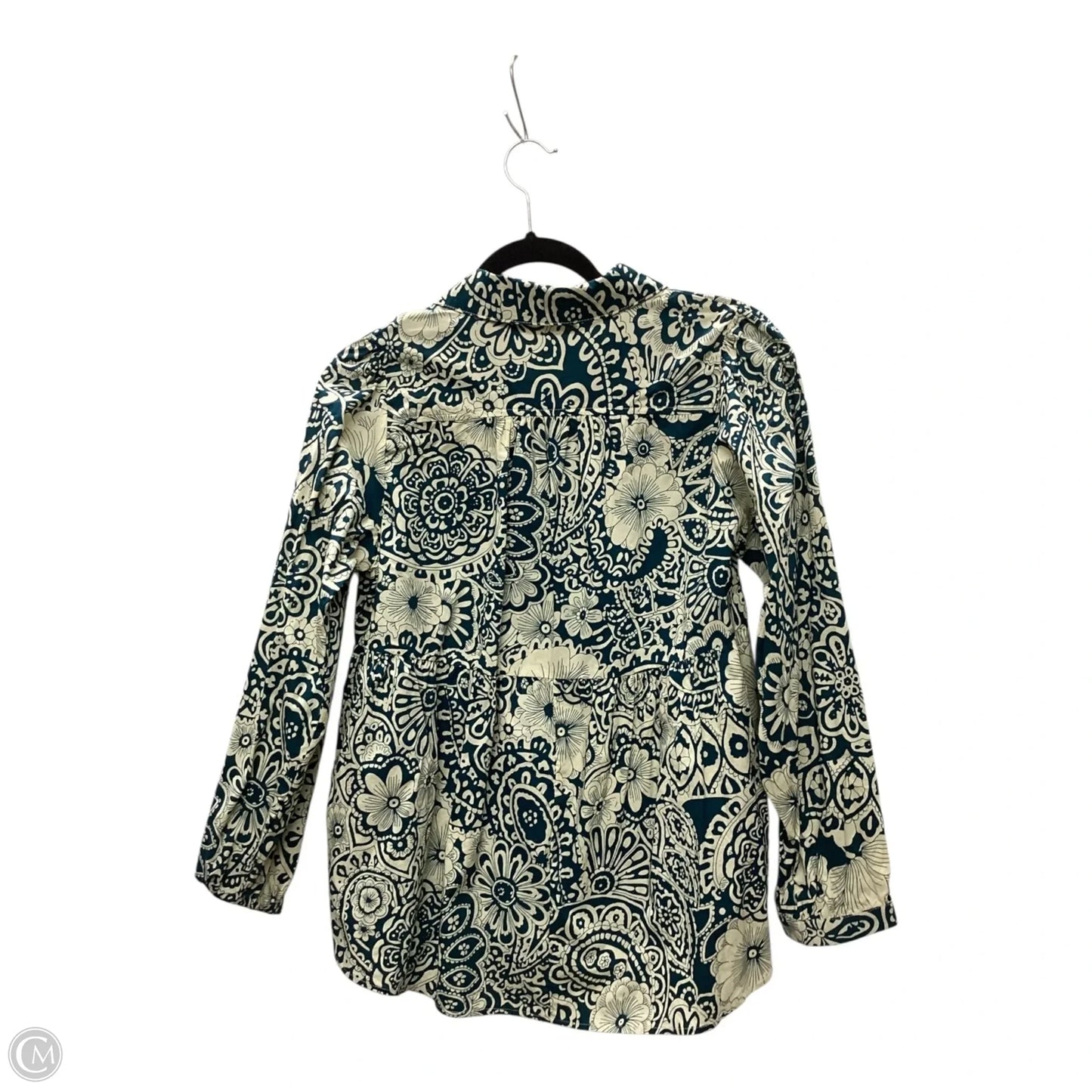 Top Long Sleeve By Umgee In Green, Size: S