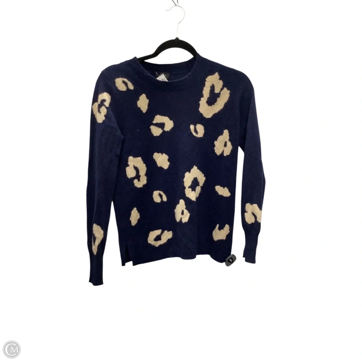 Top Long Sleeve By J. Crew In Navy, Size: Xs