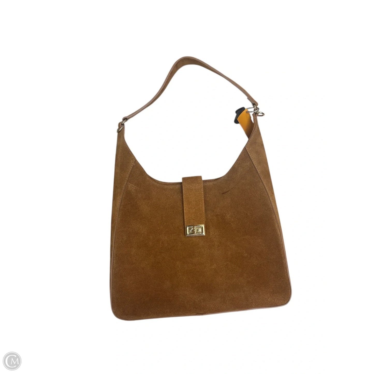 Handbag Leather By Clothes Mentor, Size: Medium