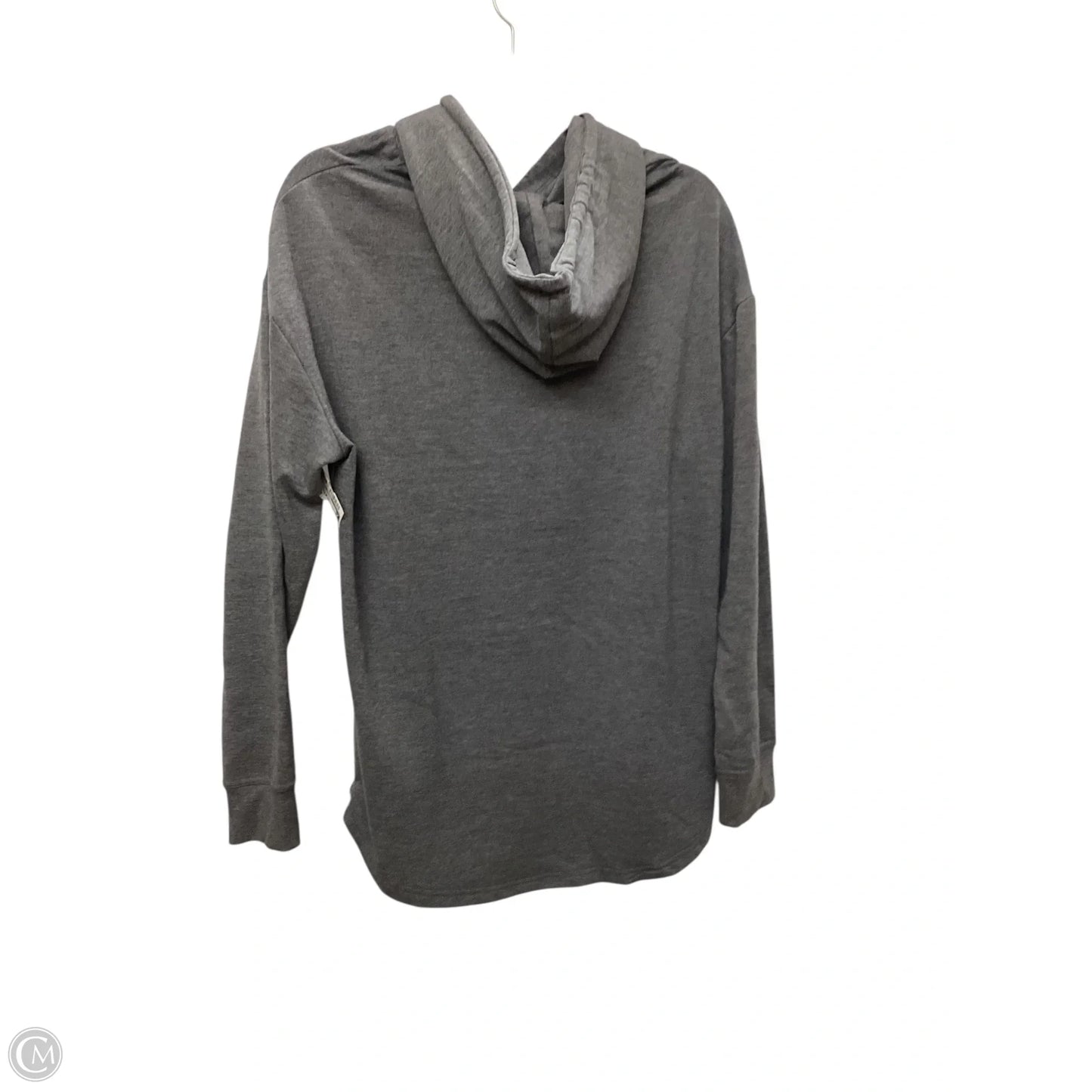 Sweatshirt Hoodie By Clothes Mentor In Grey, Size: Xl