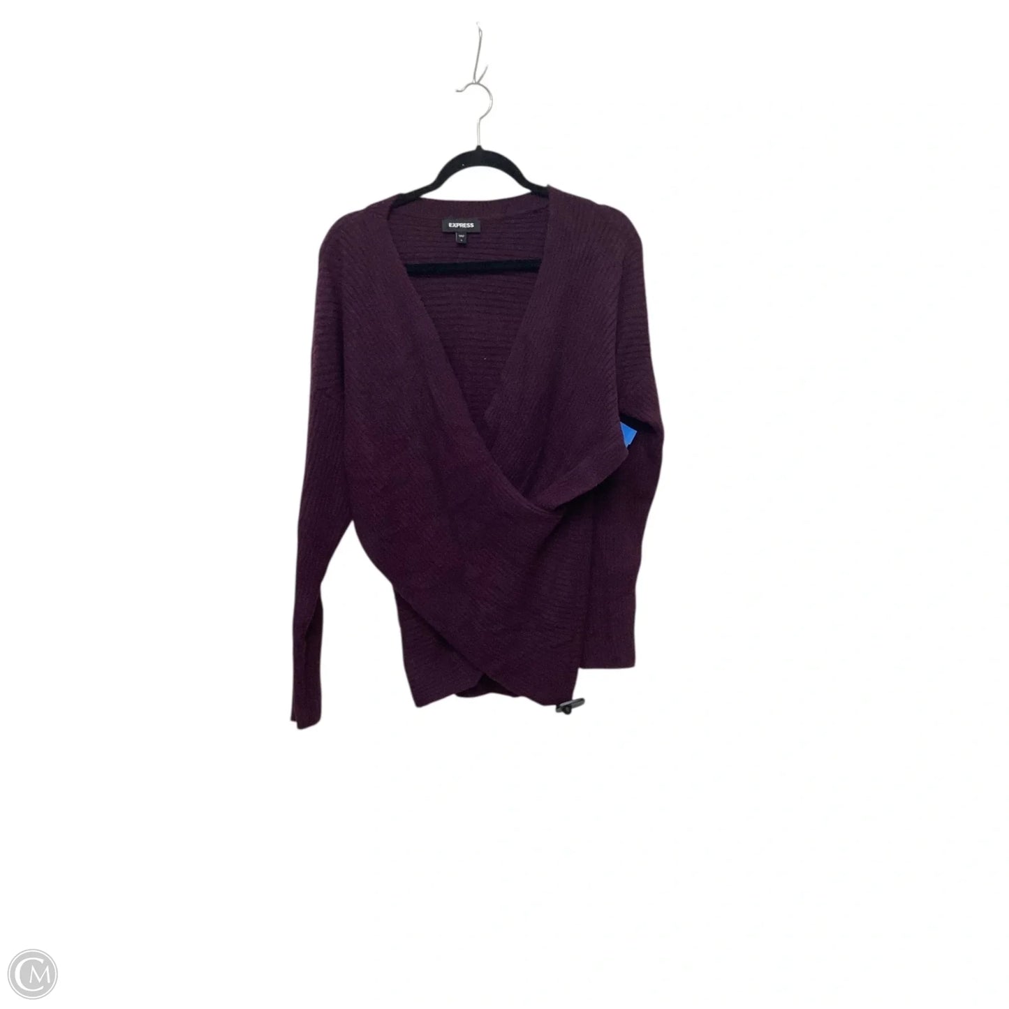 Sweater By Express In Purple, Size: L
