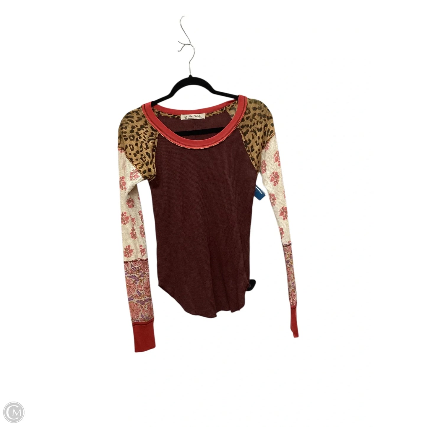 Top Long Sleeve By We The Free In Floral Print, Size: S