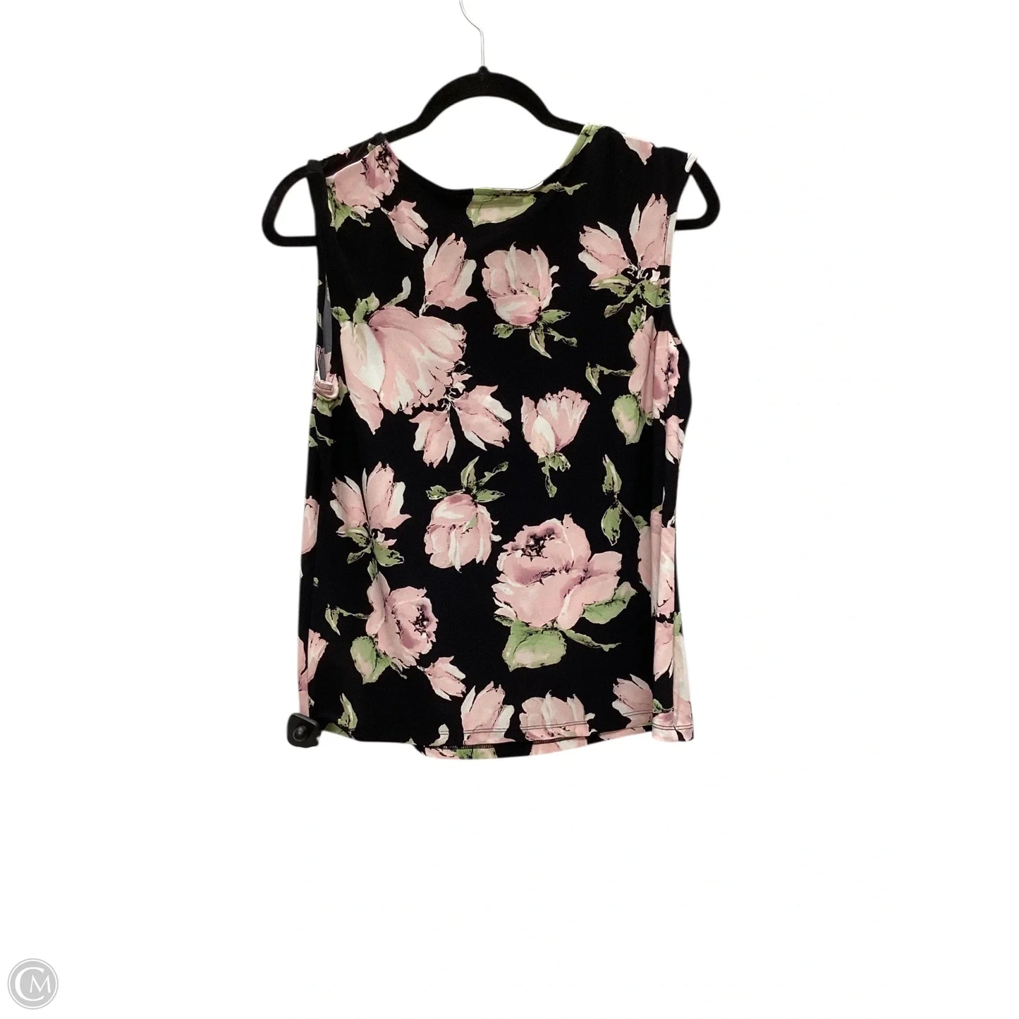 Top Sleeveless By Kasper In Floral Print, Size: Mp