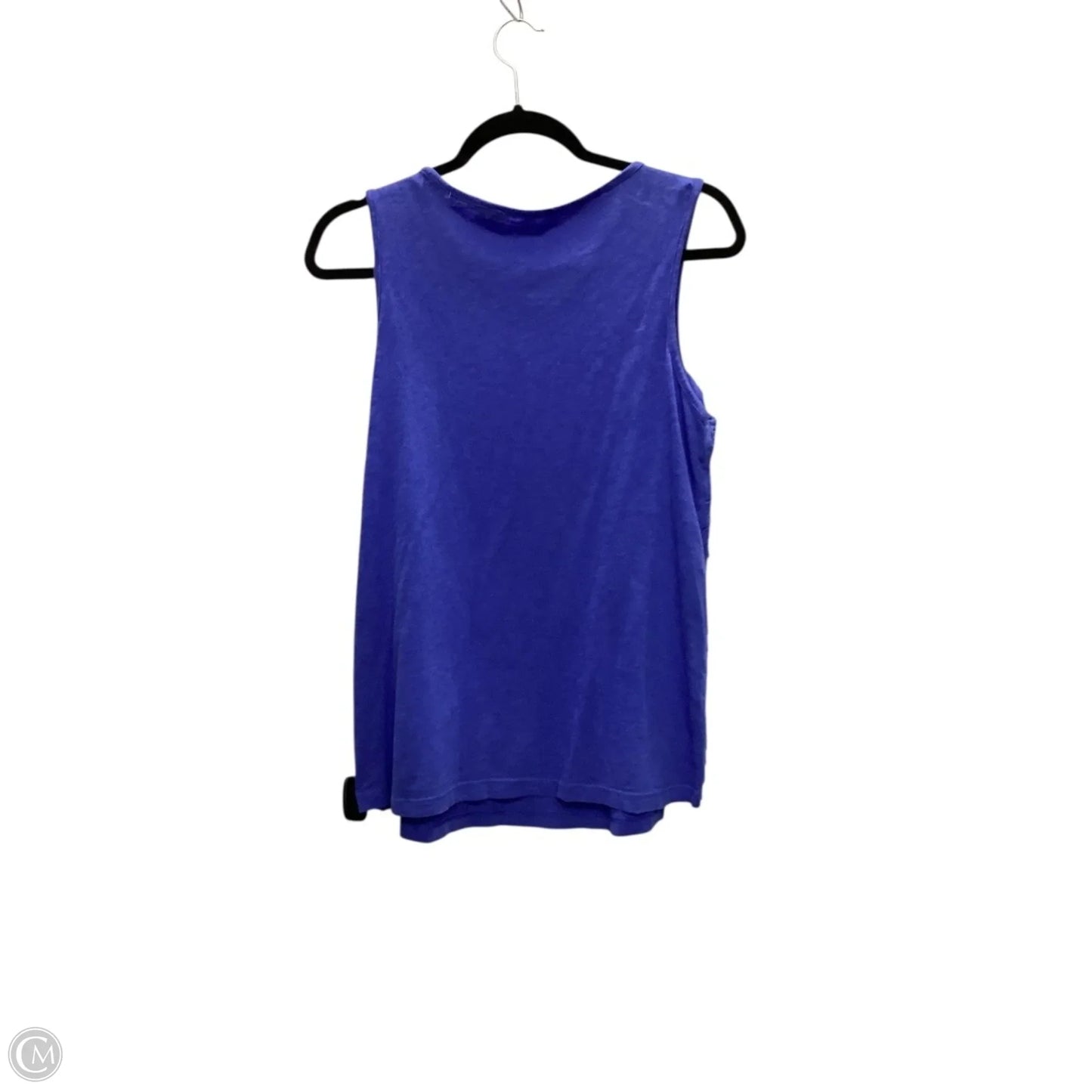 Top Sleeveless By Chicos In Blue, Size: S