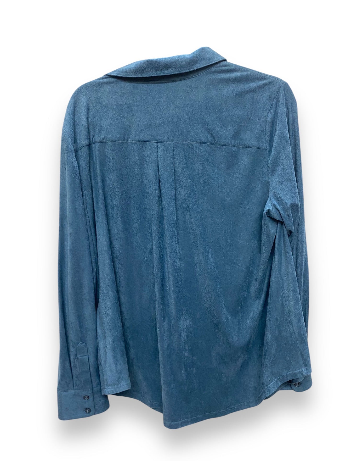 Top Long Sleeve By Chicos In Blue, Size: 2