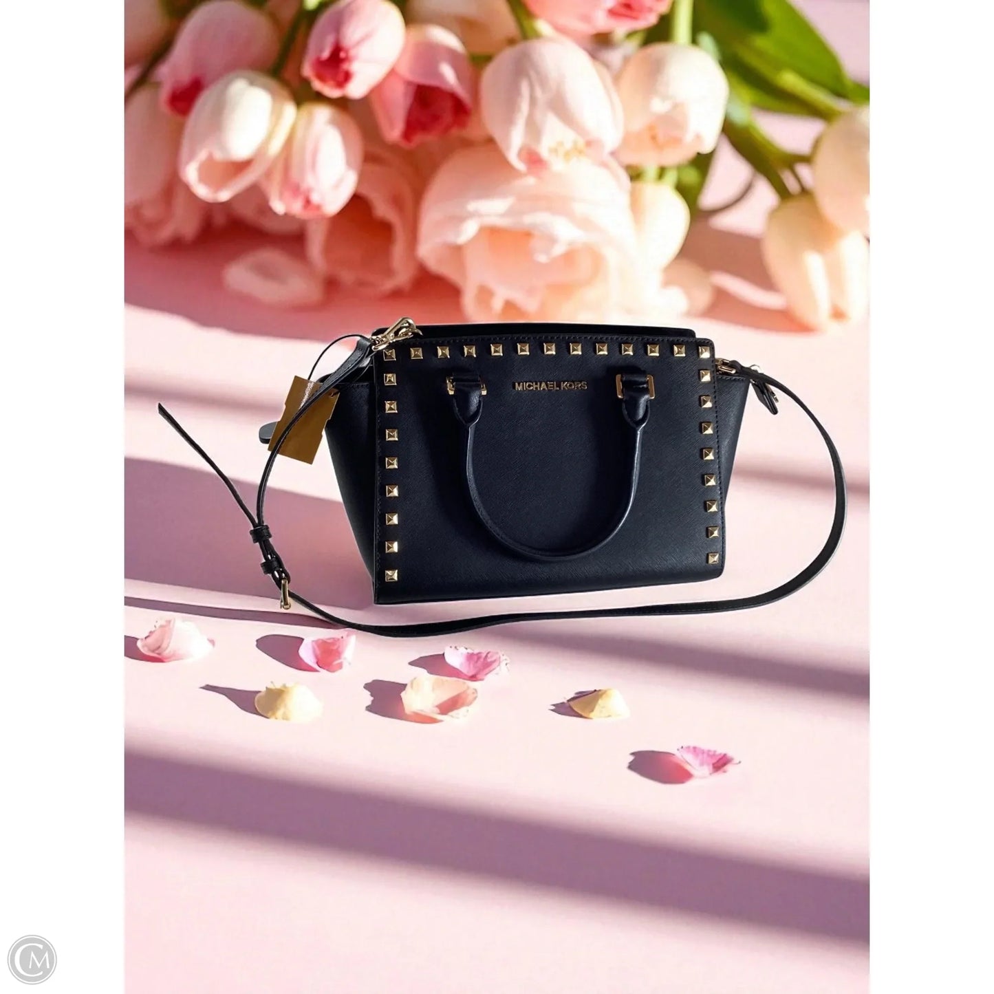 Crossbody Designer By Michael Kors, Size: Medium