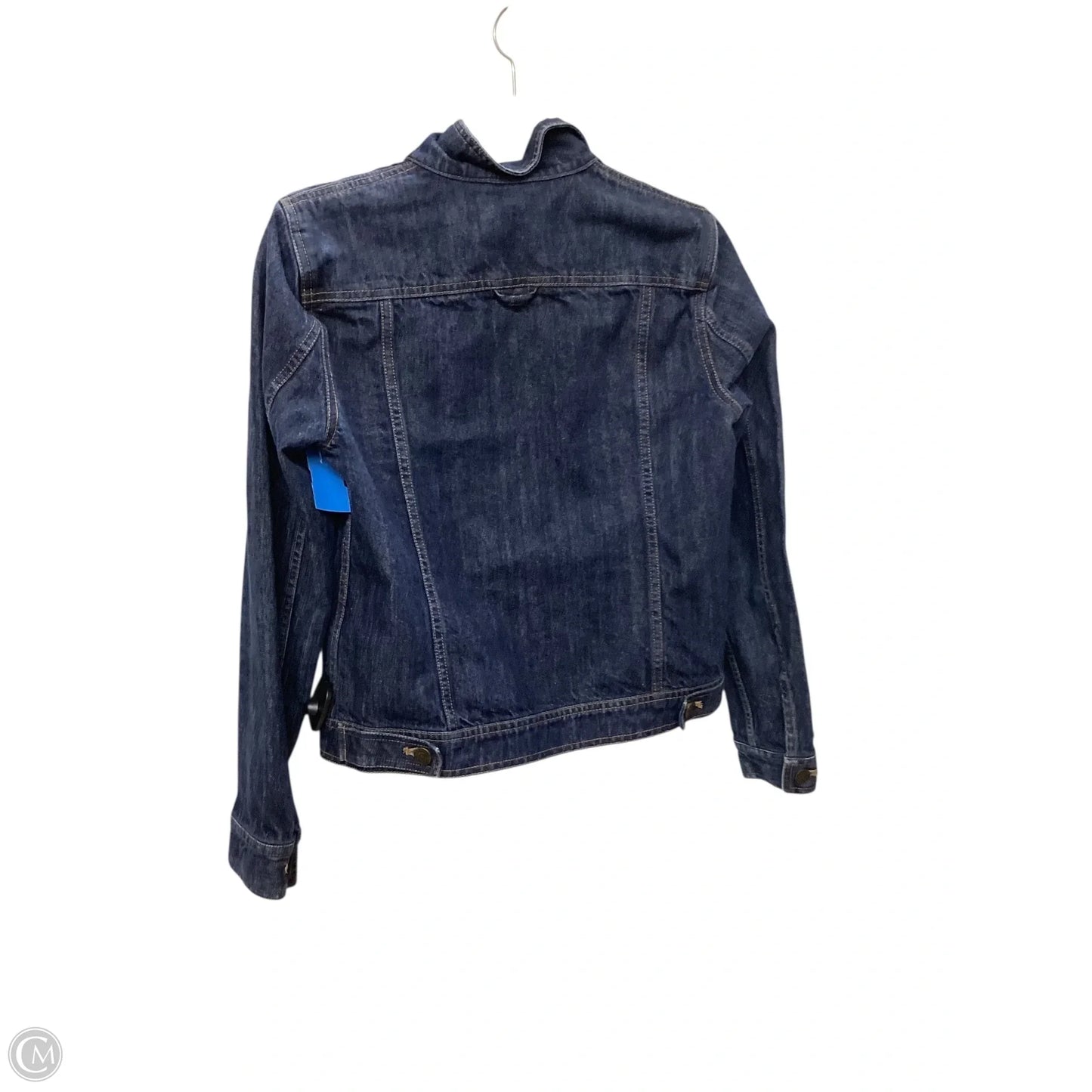 Jacket Denim By Brooks Brothers In Blue Denim, Size: 6