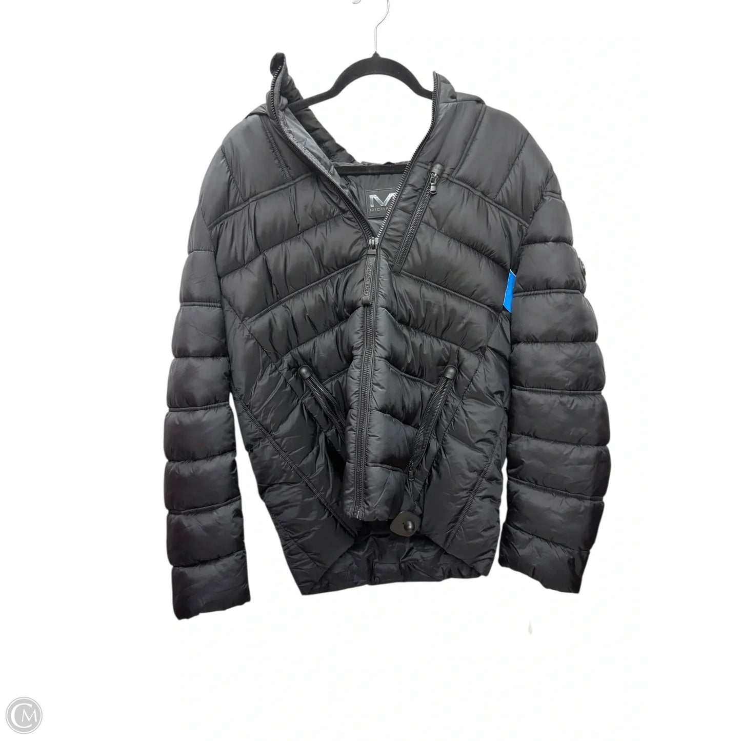 Coat Designer By Michael Kors In Black, Size: M