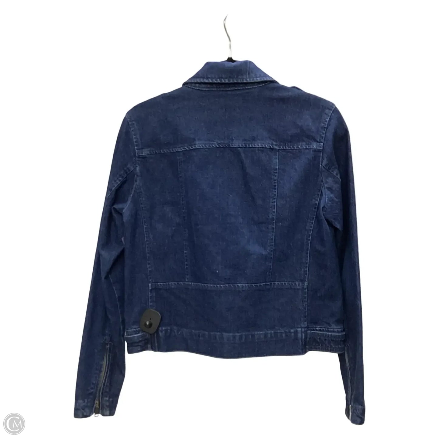 Jacket Denim By Loft In Blue Denim, Size: Xs