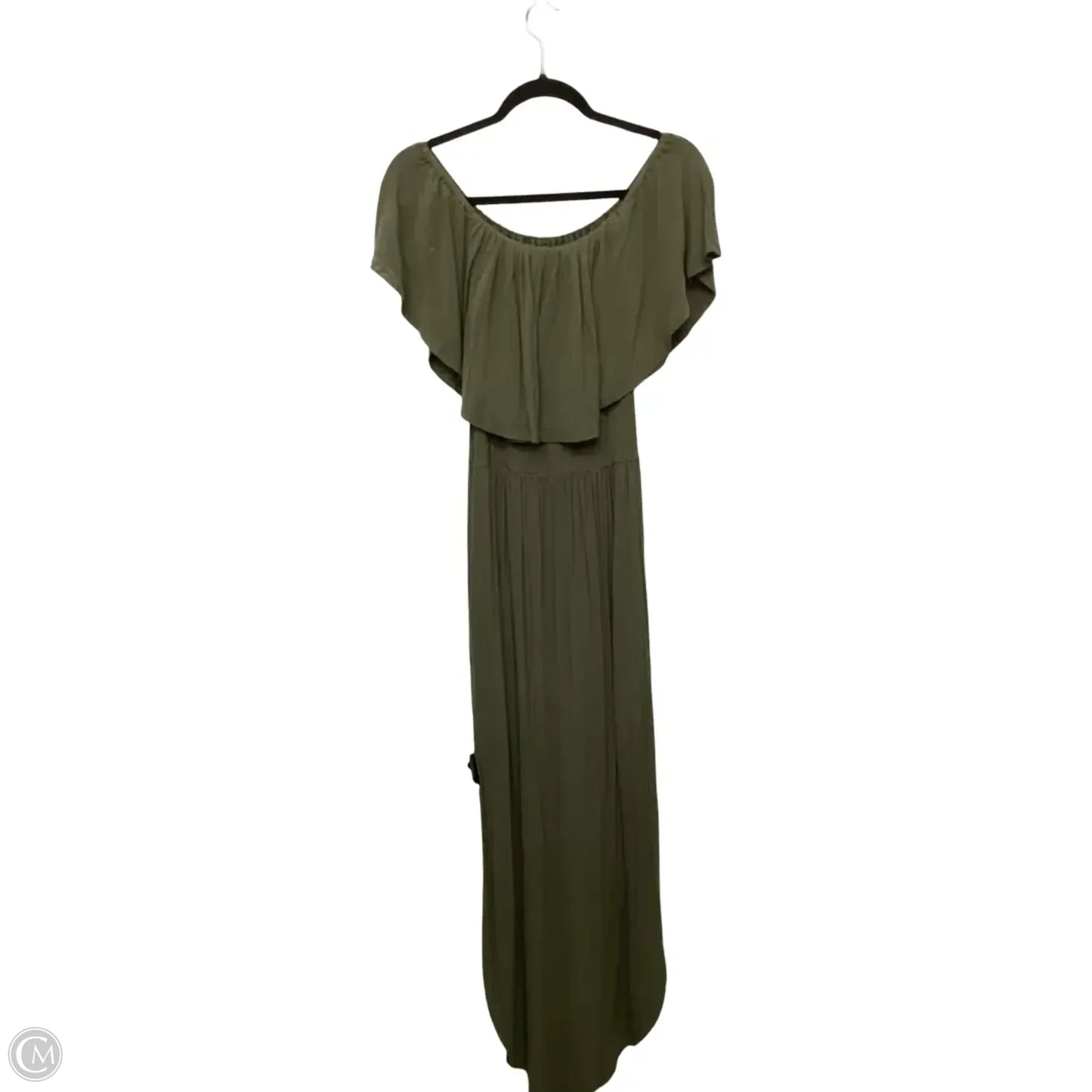 Dress Casual Maxi By Clothes Mentor In Green, Size: M