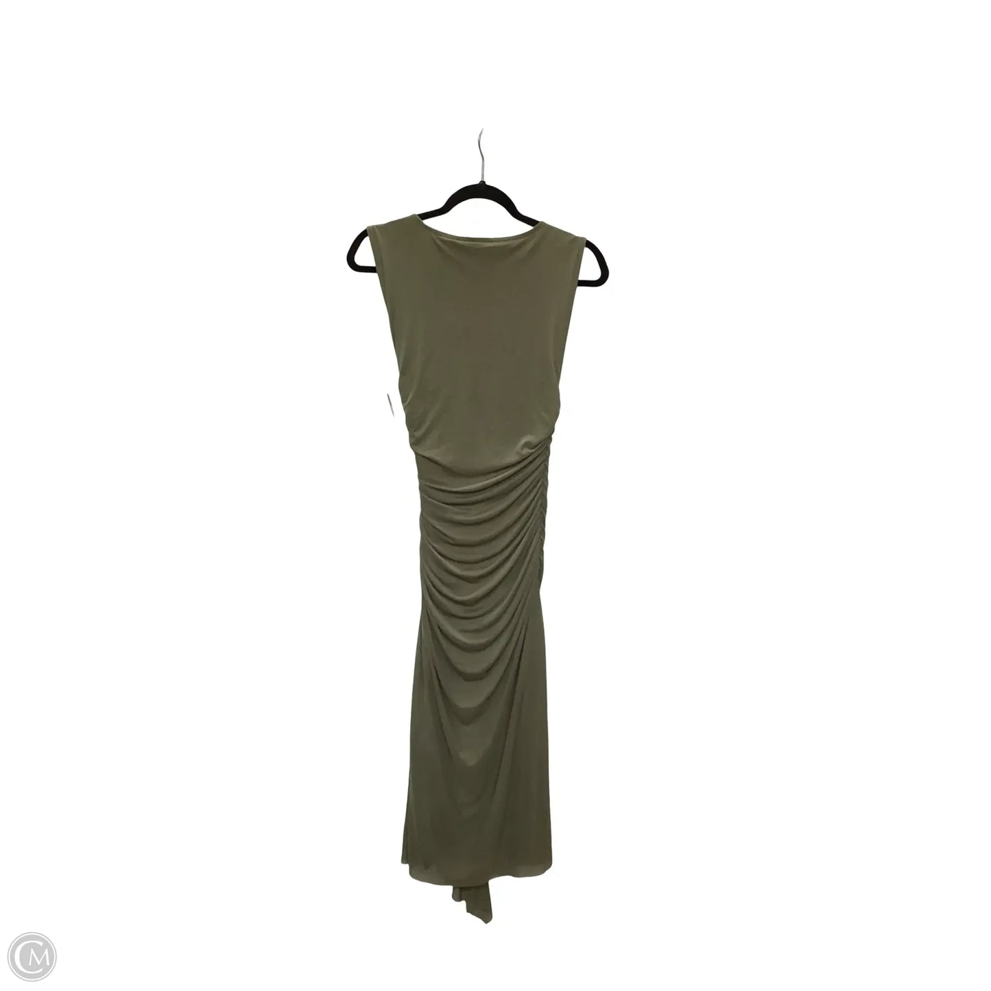 Designer Dress Party Long By GESTUZ In Green, Size: Xs