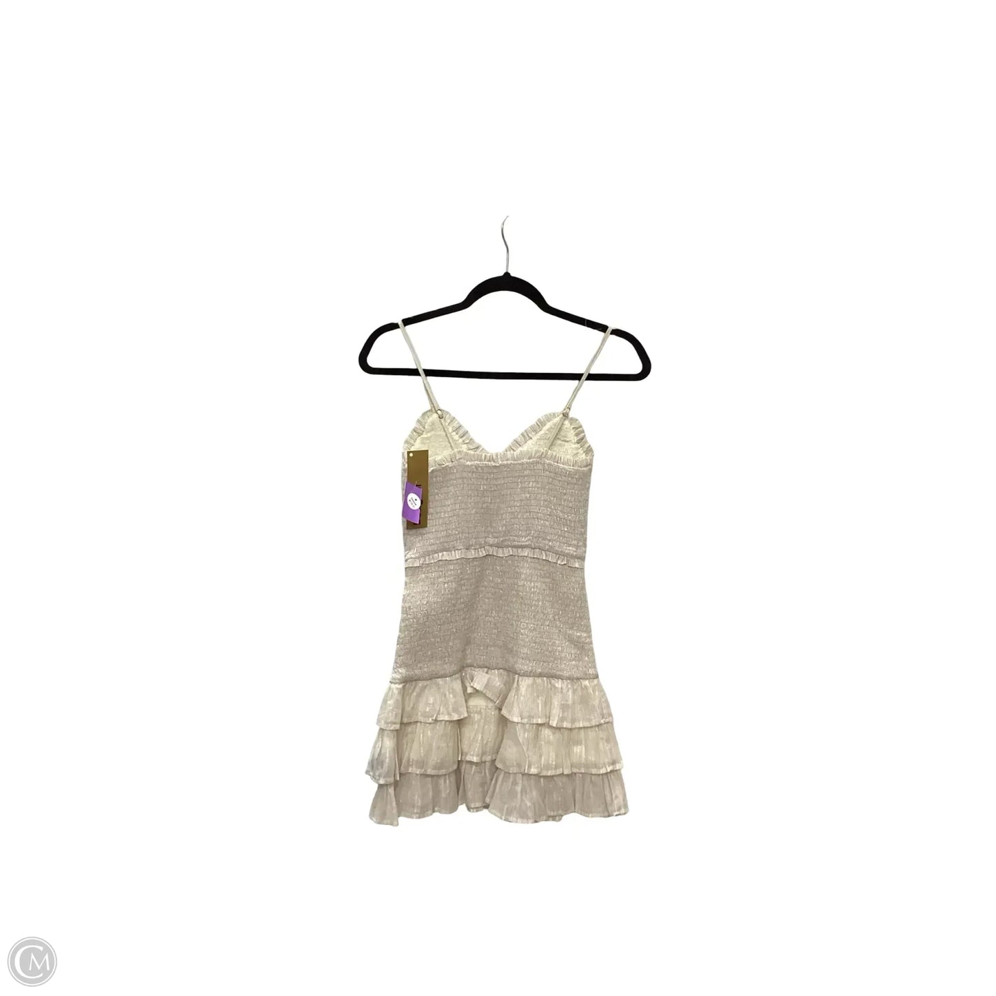 Designer Dress Casual Short By Lovers & Friends In Tan, Size: Xxs